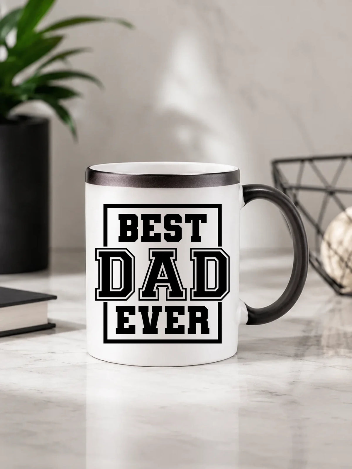Kubek magiczny dla taty - Best dad ever DT27