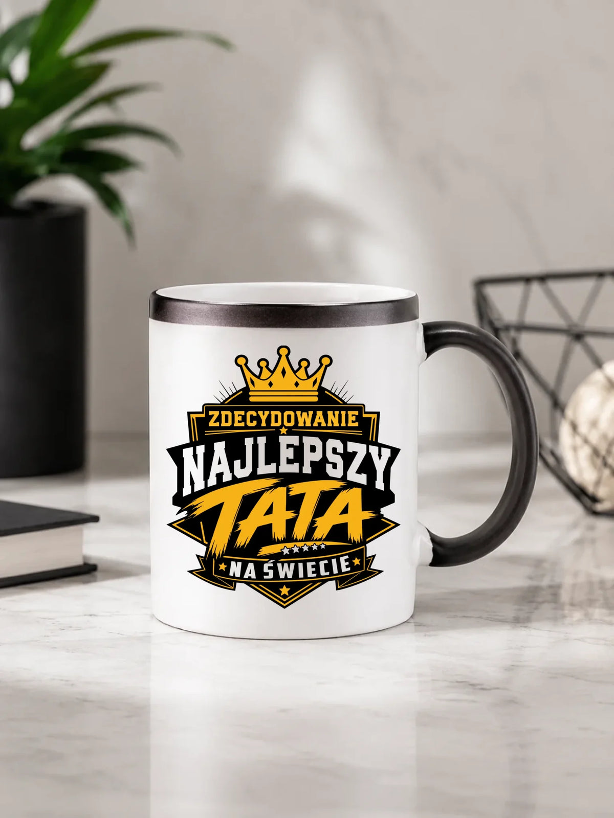 Kubek magiczny dla taty - Zdecydowanie najlepszy tata na Świecie DT25