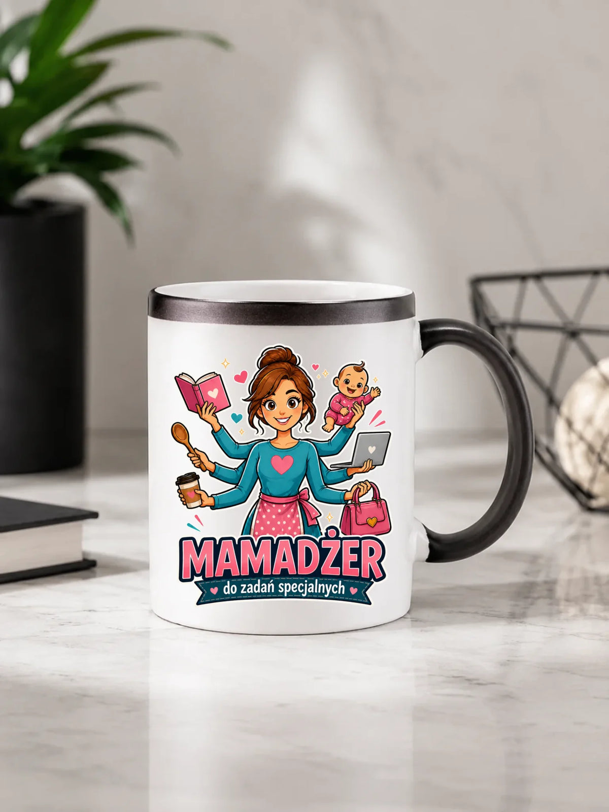 Kubek magiczny dla mamy - Mamadżer do zadań specjalnych DM28