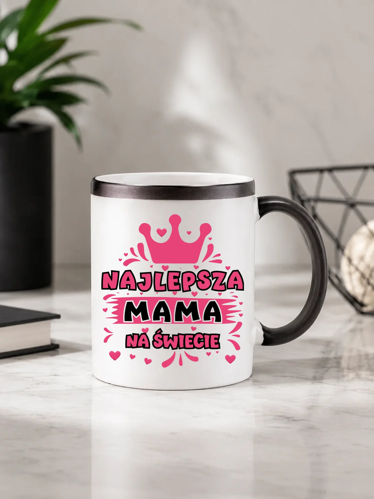 Kubek magiczny dla mamy - Najlepsza mama na Świecie DM08