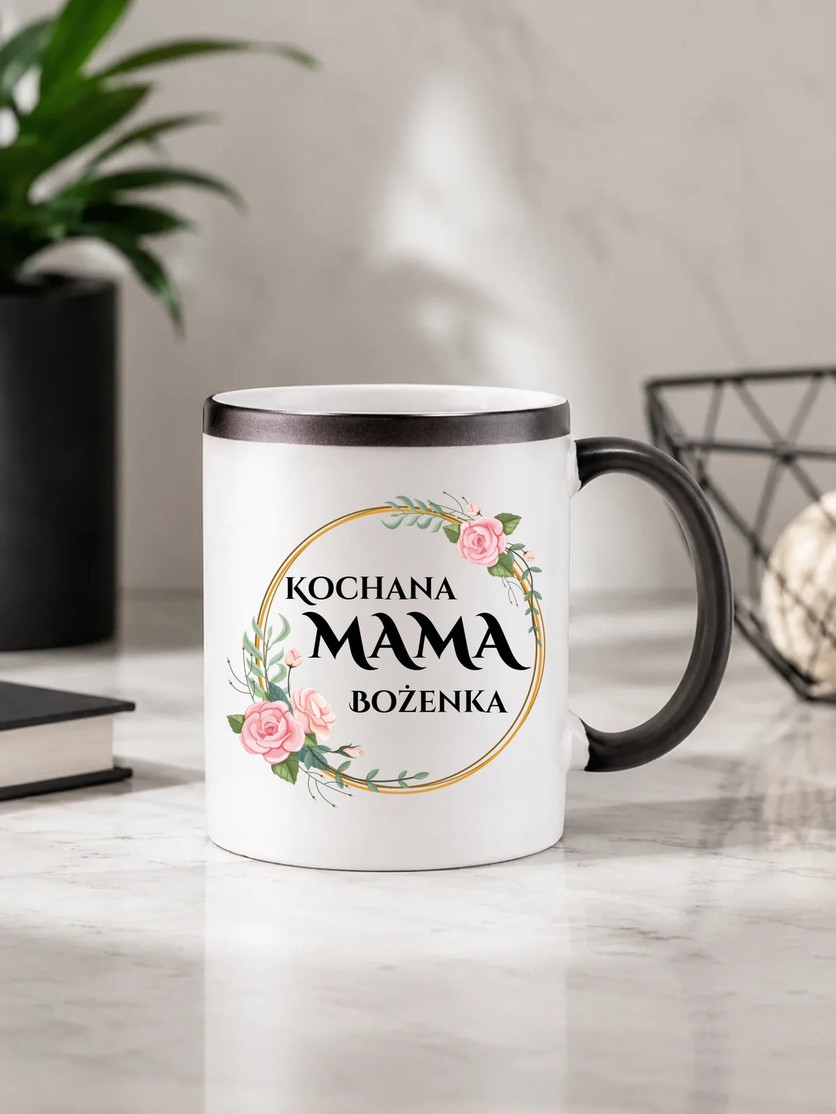 Kubek magiczny dla mamy - Kochana Mama - personalizowany DM20