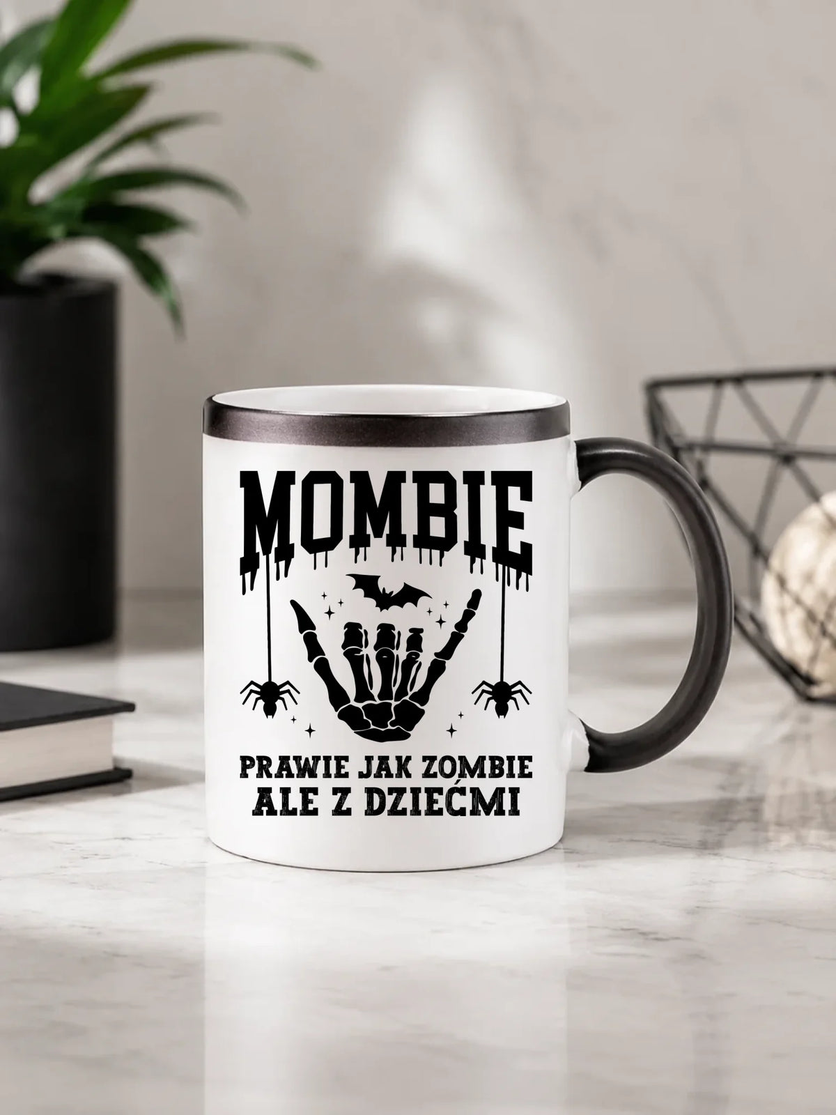 Kubek magiczny dla mamy - Mombie - zombie z dziećmi HL18
