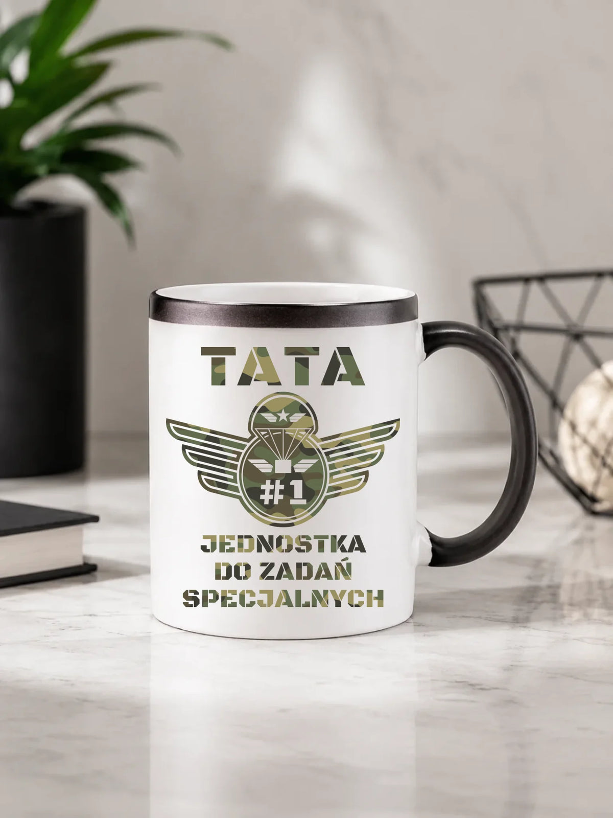 Kubek magiczny dla taty - Tata jednostka do zadań specjalnych  DT42