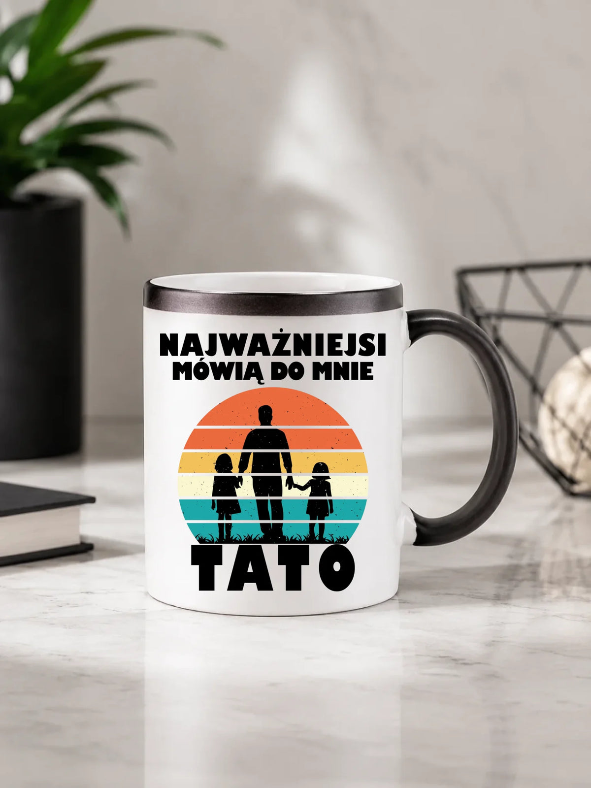 Kubek magiczny dla taty - Najważniejsi mówią do mnie tato DT31