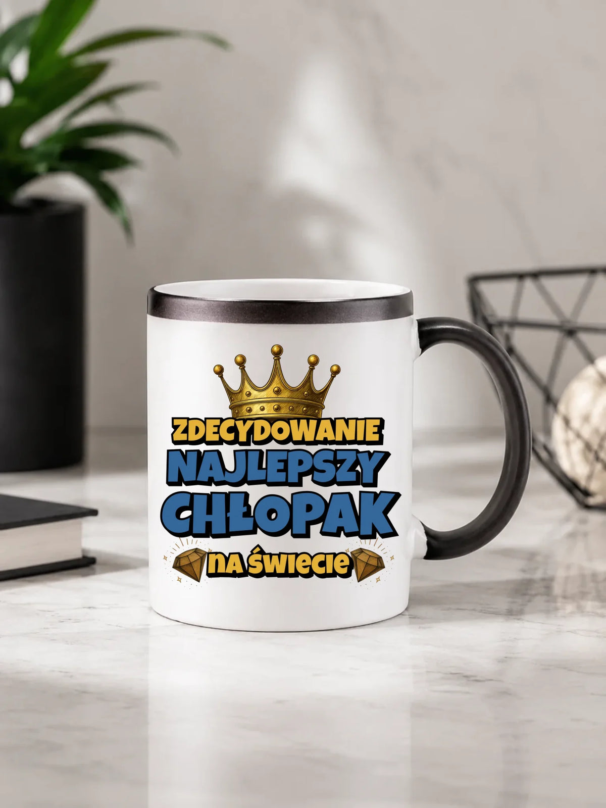 Kubek magiczny - Prezent na Dzień Chłopaka - Najlepszy chłopak DCH21