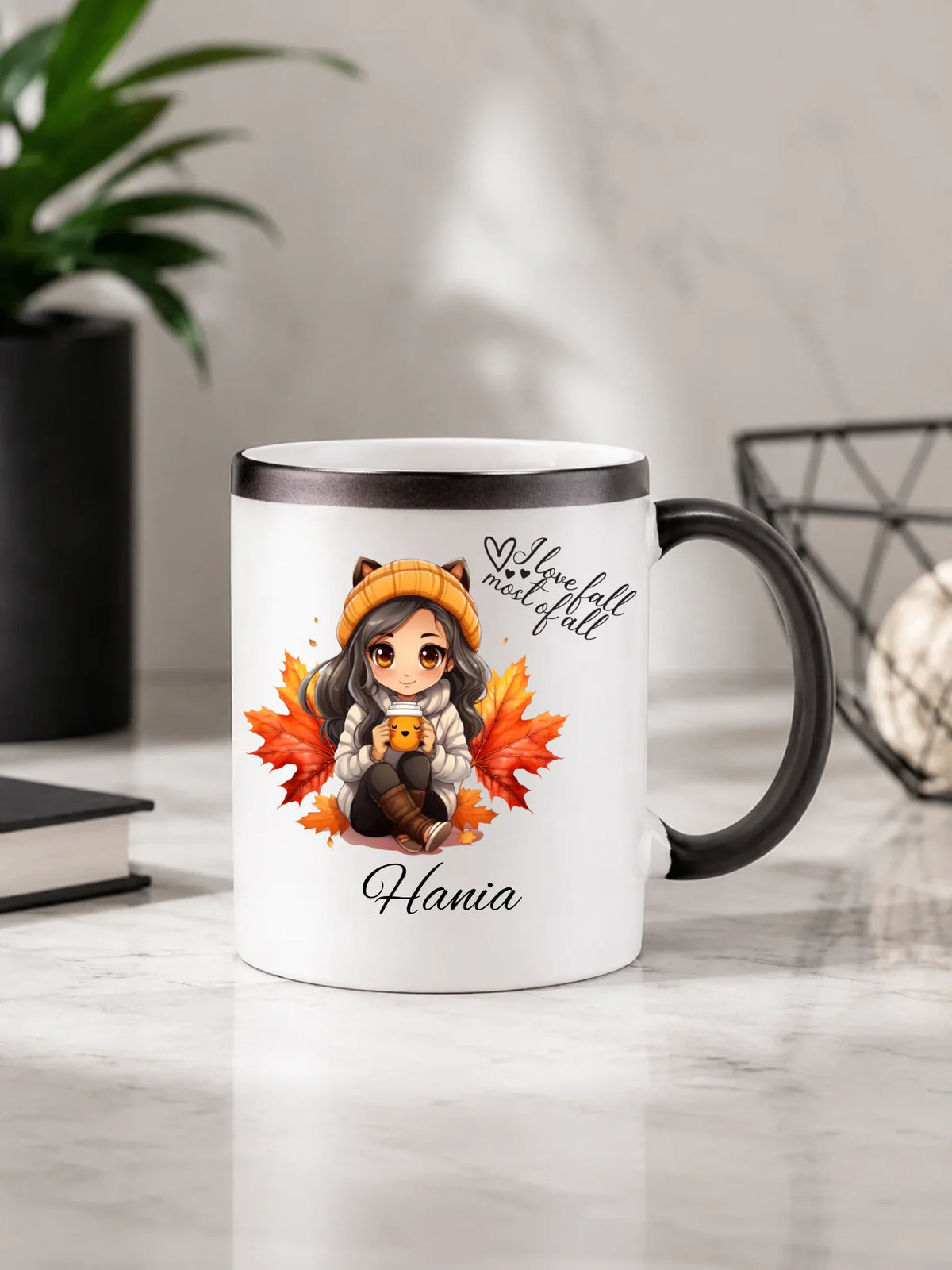 Kubek magiczny jesieniara - Anime - personalizowany JS06