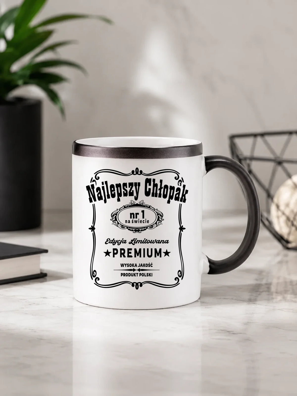 Kubek magiczny - prezent dla chłopaka - Najlepszy chłopak na świecie DCH20