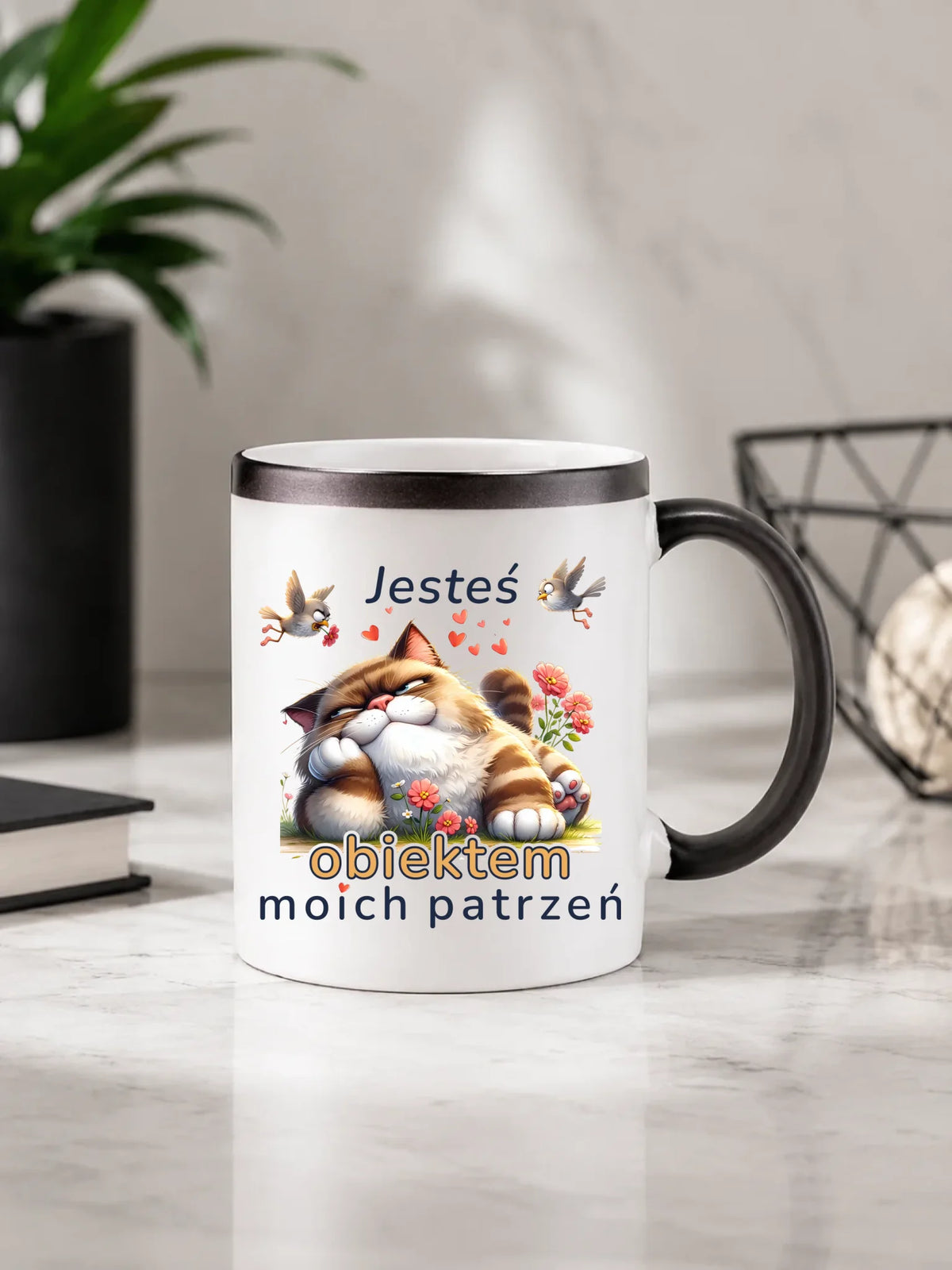 Kubek magiczny dla par - Jesteś obiektem moich patrzeń W68