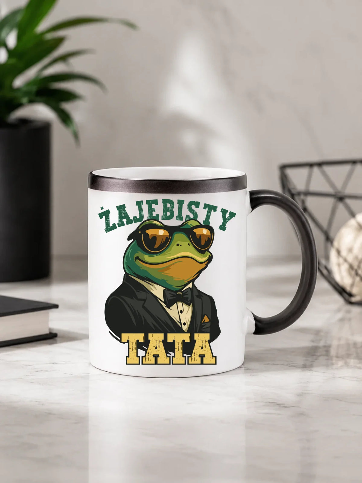 Kubek magiczny dla taty - Żajebisty tata DT83
