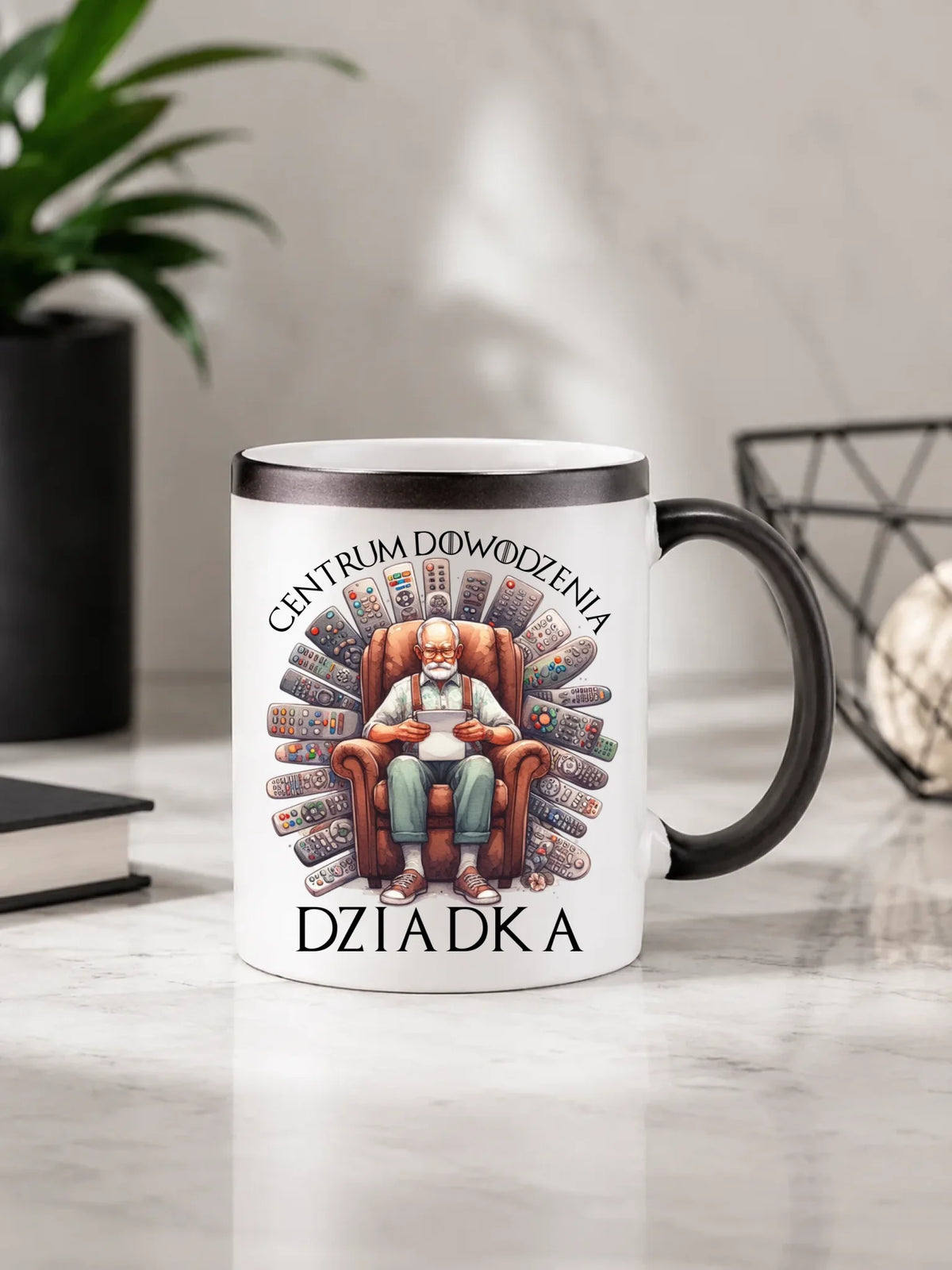 Kubek magiczny dla dziadka - Centrum dowodzenia D28