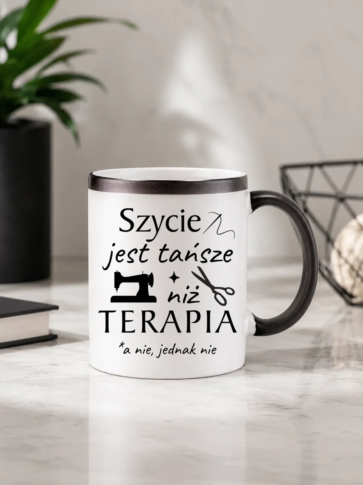 Kubek magiczny szyciowy dla krawcowej - Szycie tańsze niż terapia HS04