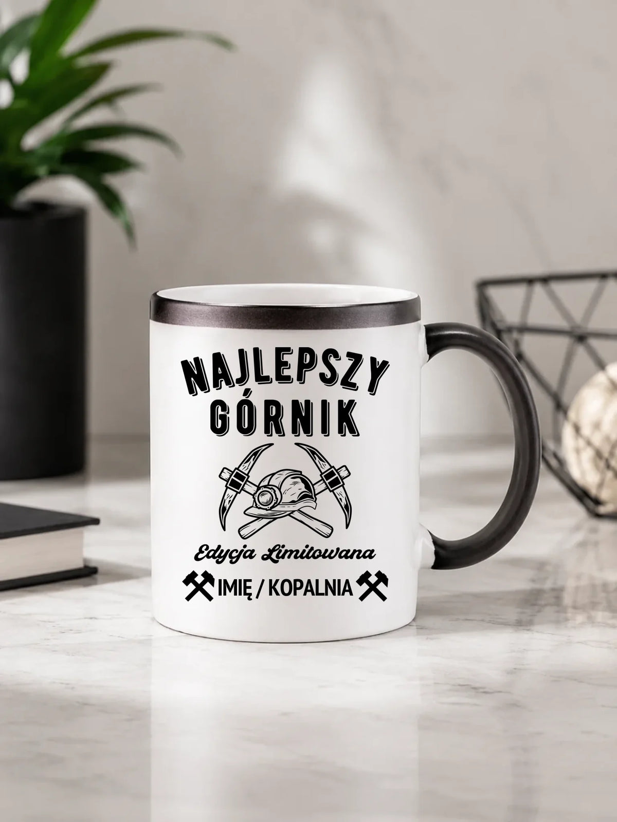Kubek magiczny - prezent dla górnika - Najlepszy górnik - personalizowany G27