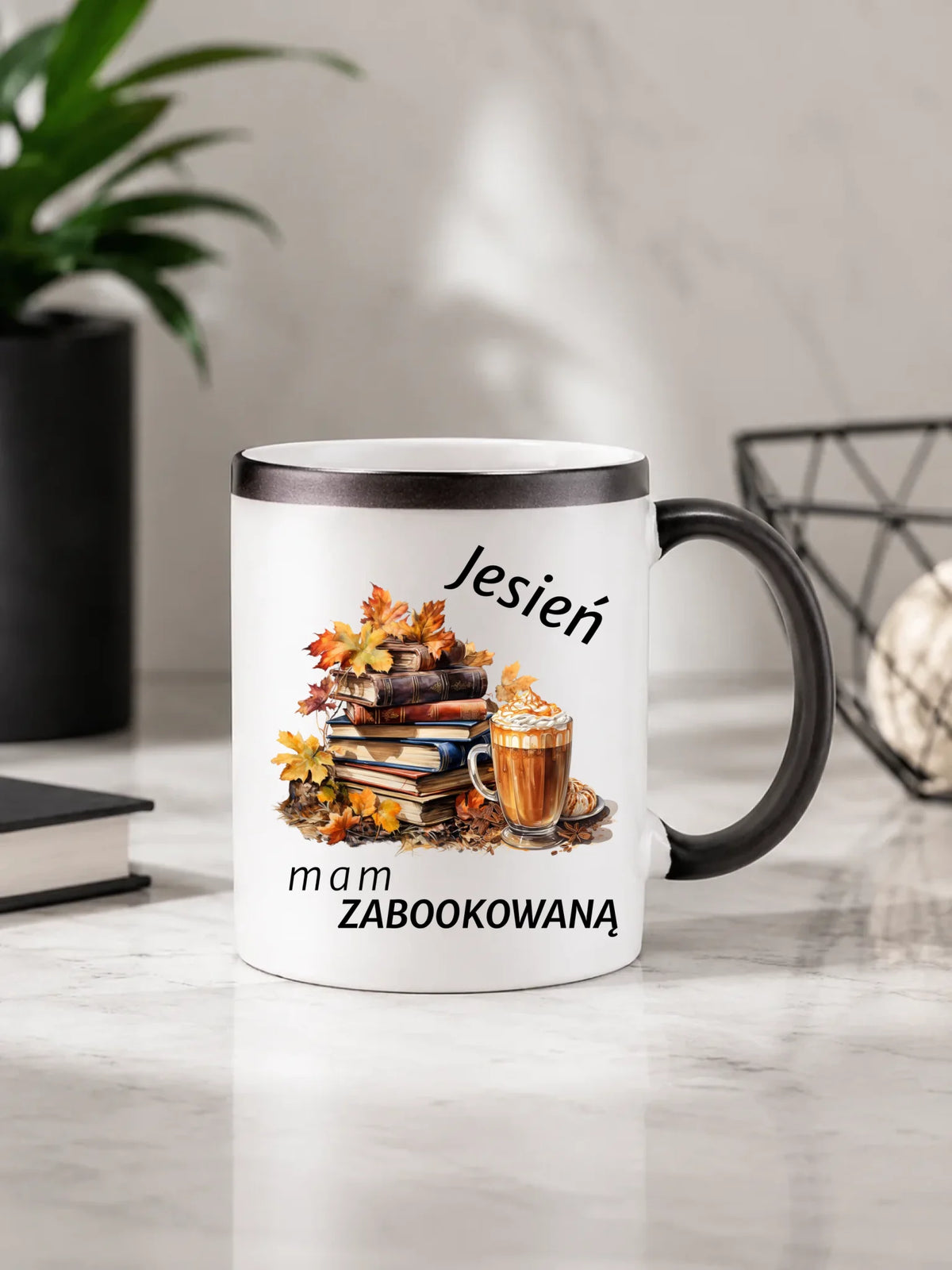 Kubek magiczny jesienny - Jesień mam zabookowaną JS28
