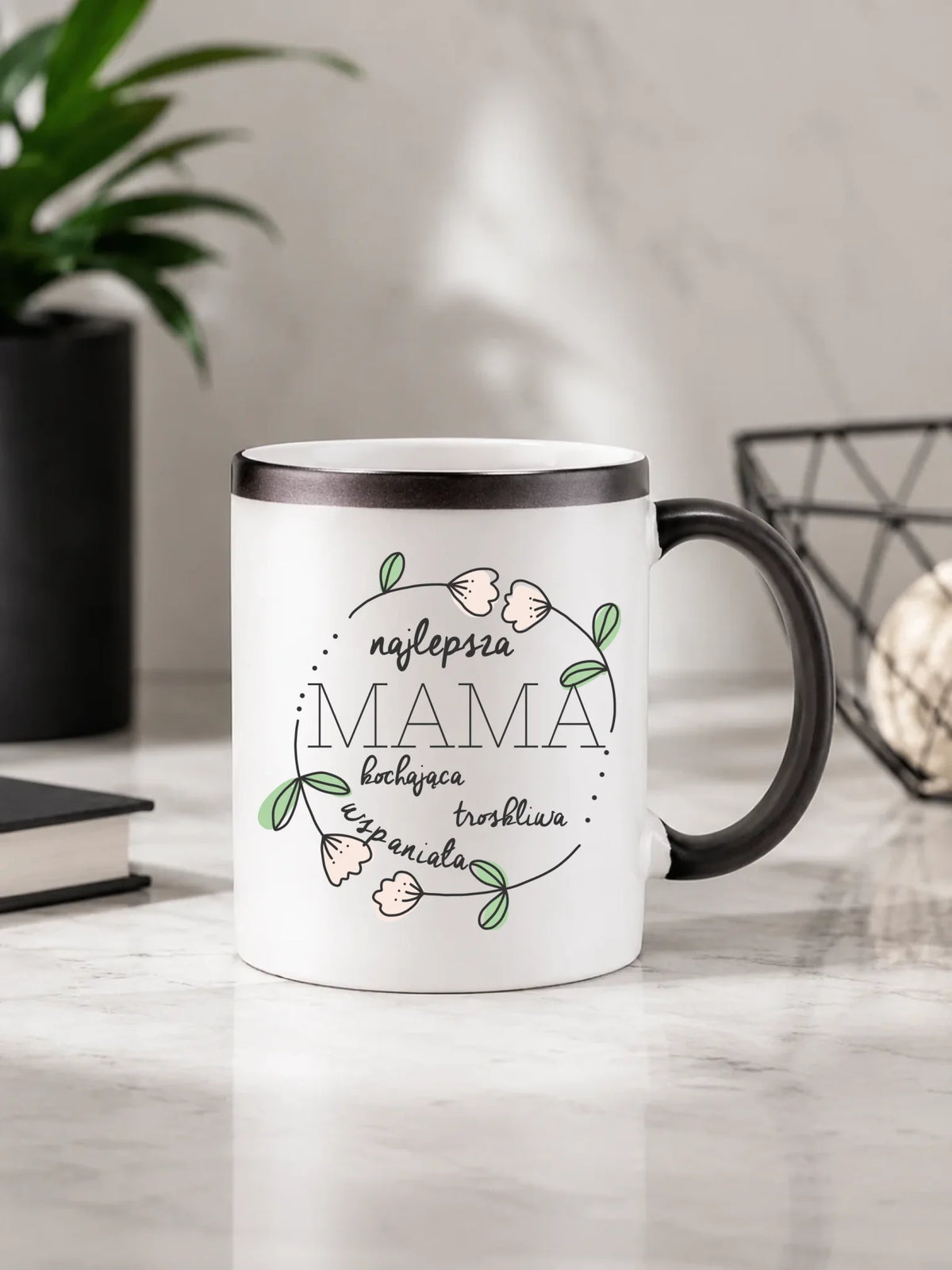 Kubek magiczny dla mamy - Mama kochająca i troskliwa DM51