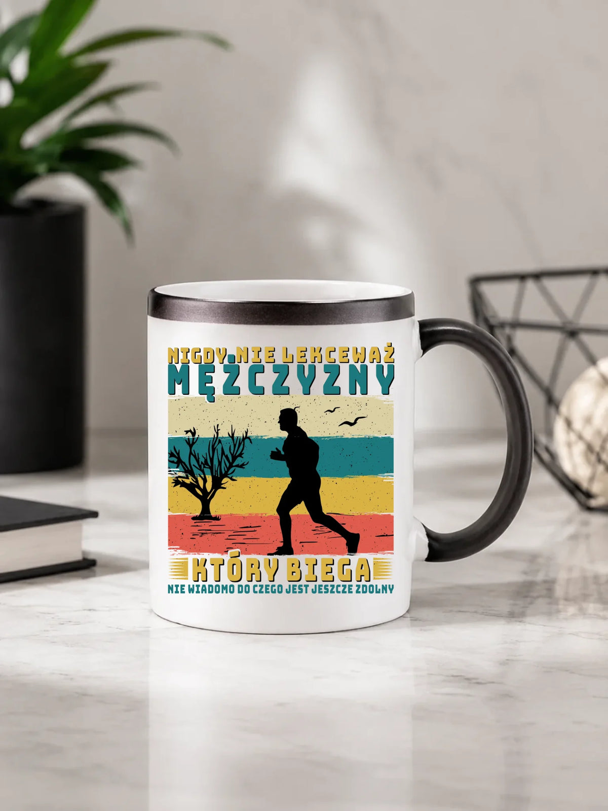 Kubek magiczny dla biegacza - Nigdy nie lekceważ HB03