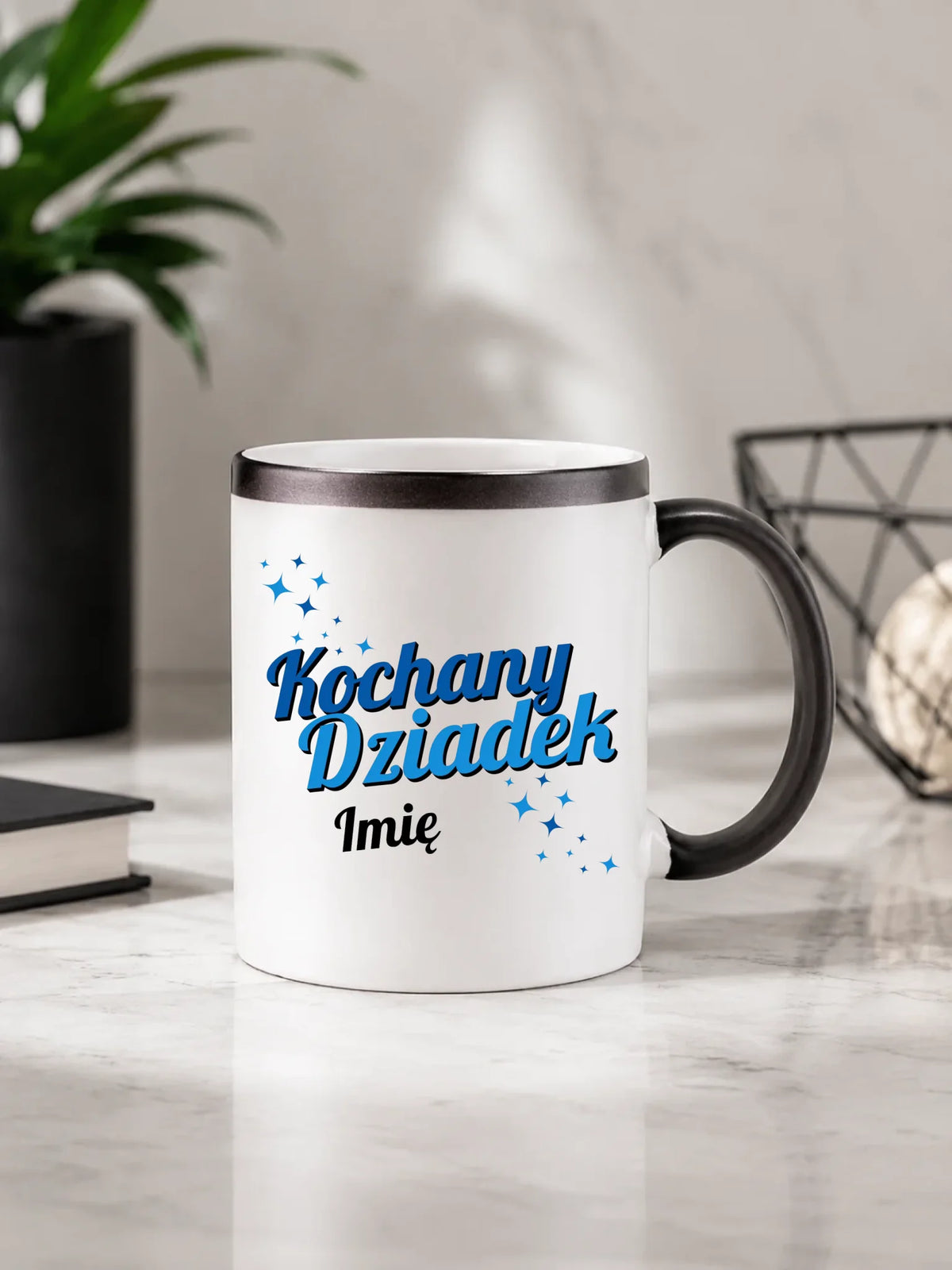 Kubek magiczny dla dziadka - Kochany Dziadek - personalizowany D05