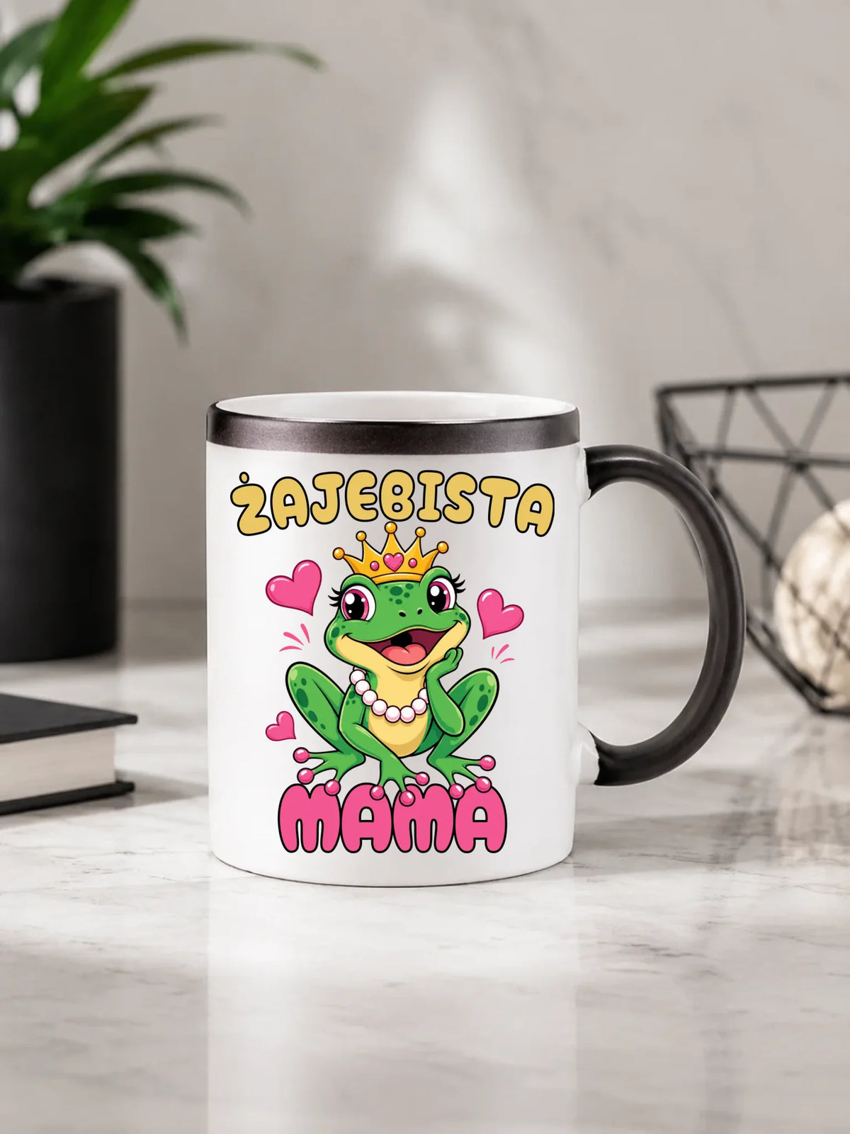 Kubek magiczny dla mamy - Żajebista Mama DM50