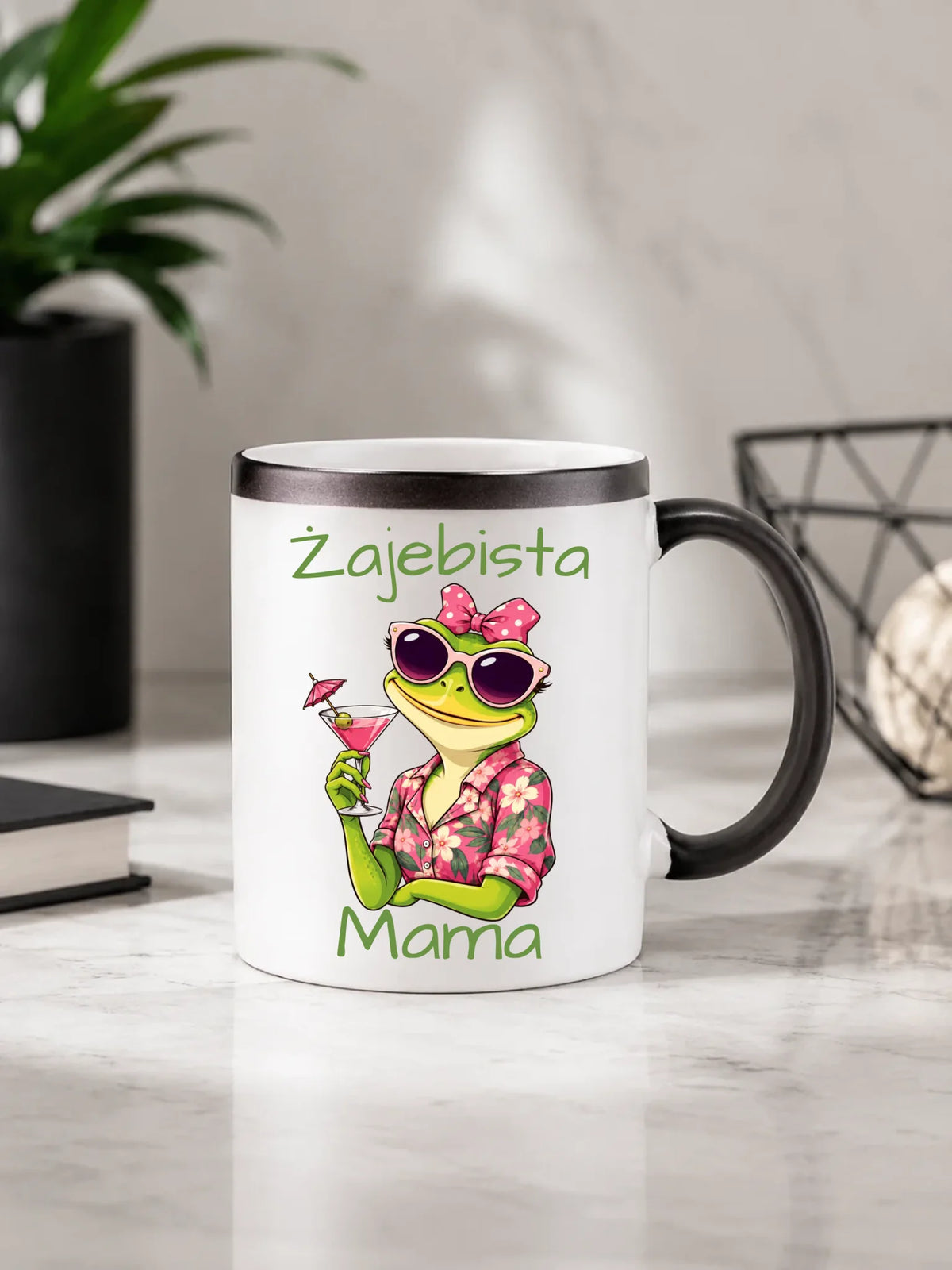 Kubek magiczny dla mamy - Żajebista Mama DM47