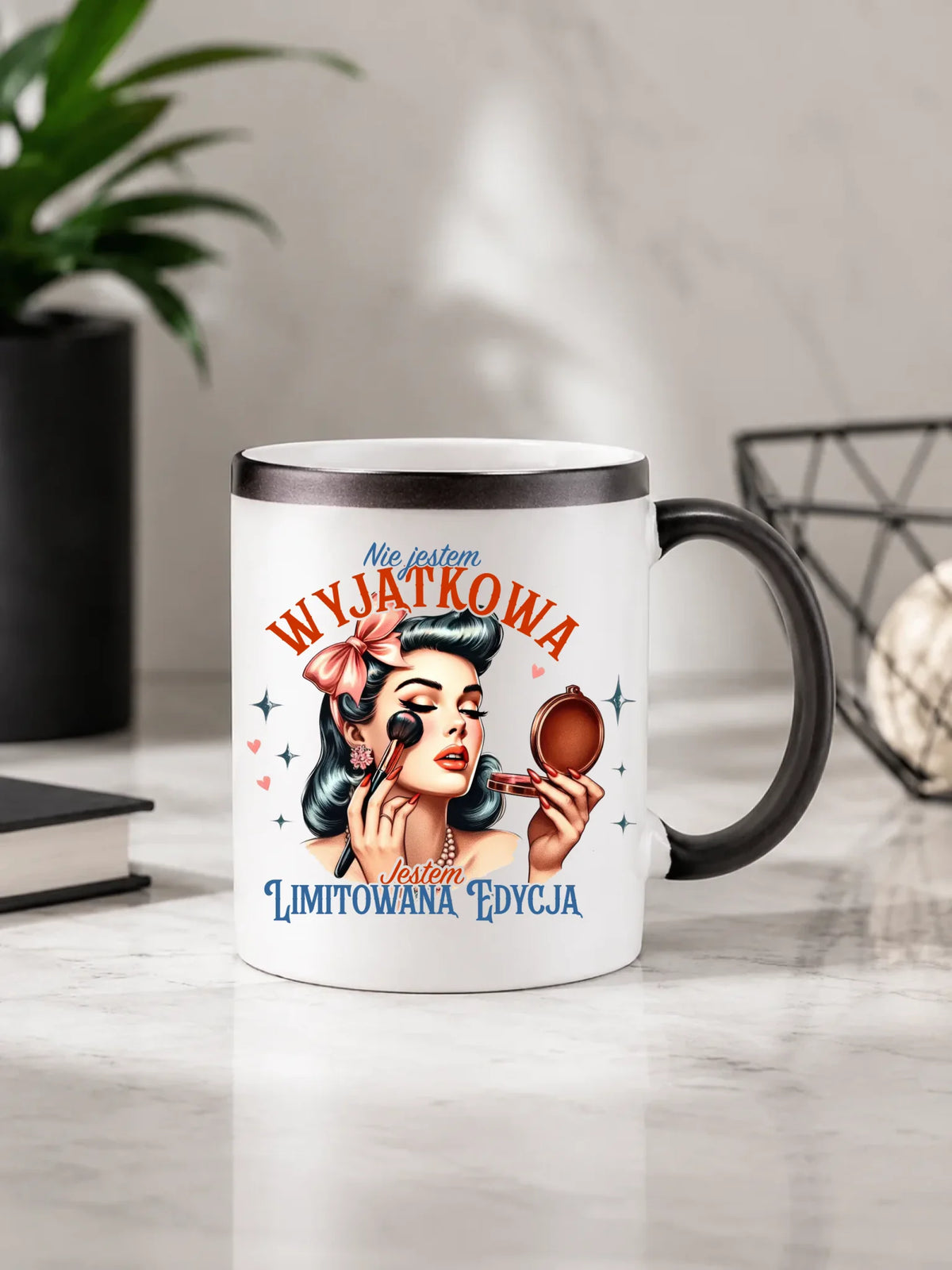 Kubek magiczny – Nie jestem wyjątkowa, jestem limitowaną edycją - retro DZ10