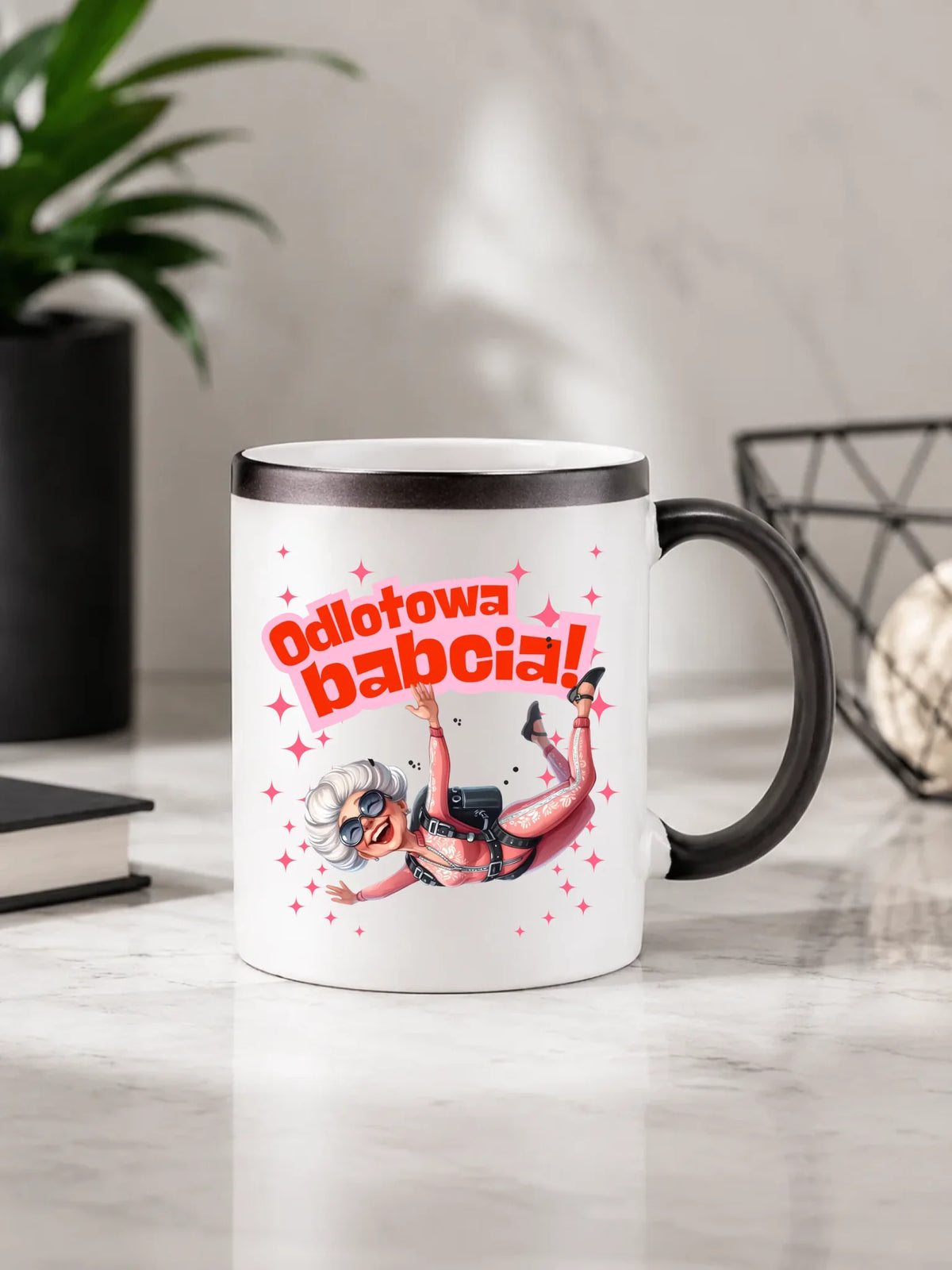 Kubek magiczny dla babci - Odlotowa babcia B28