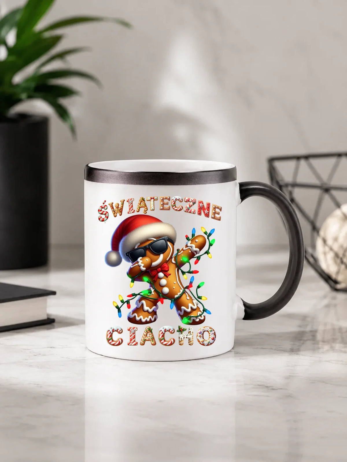 Kubek magiczny świąteczny - Świąteczne Ciacho BN25