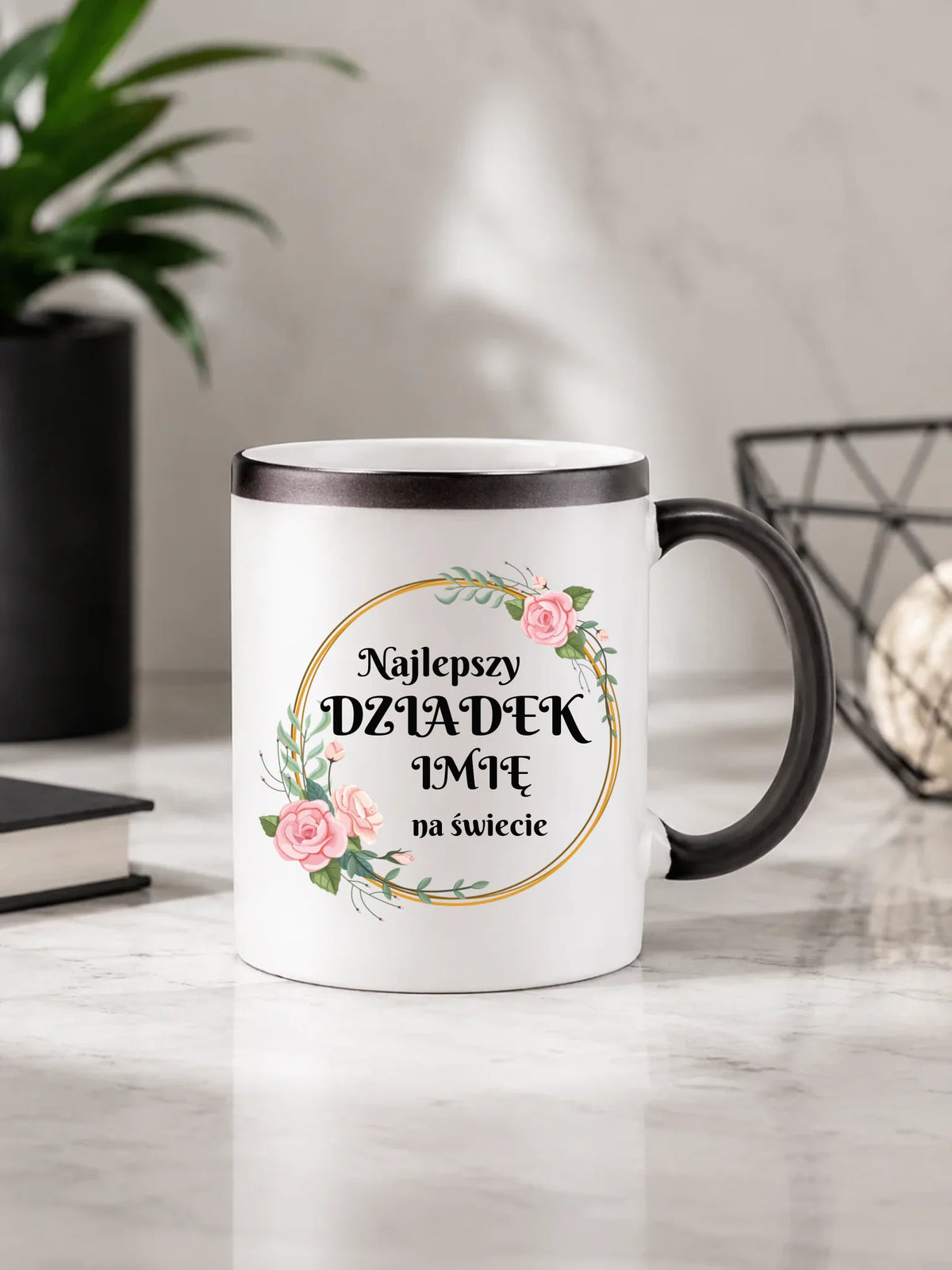 Kubek magiczny dla dziadka - Najlepszy dziadek na Świecie - personalizowany D04