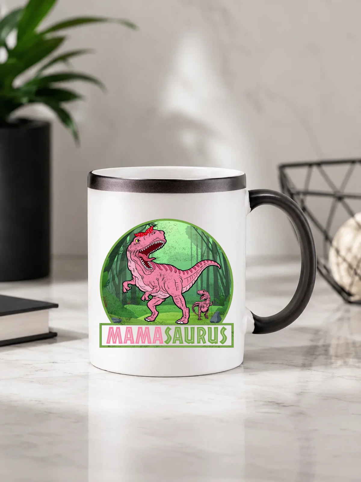 Kubek magiczny dla mamy - Mamasaurus DM45