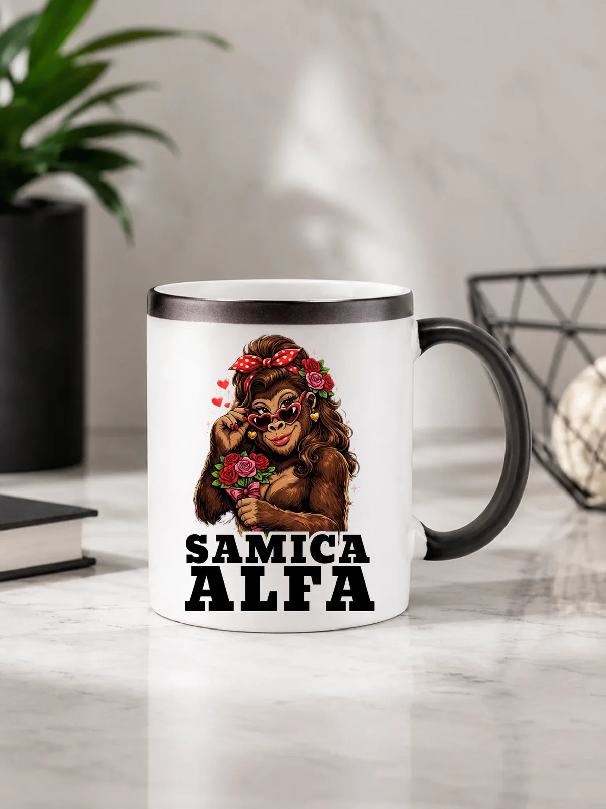 Kubek magiczny dla niej - Samica Alfa W75