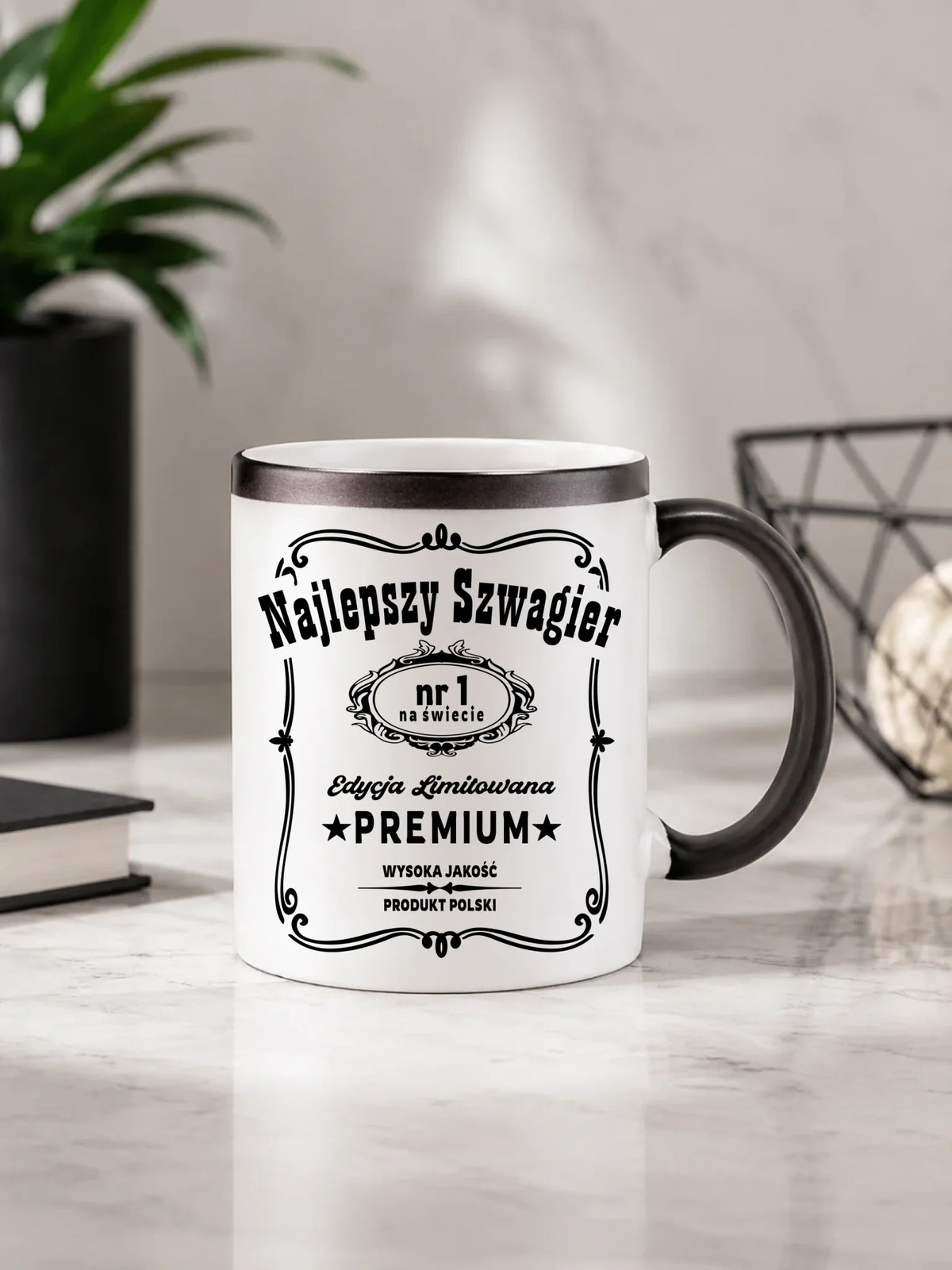 Kubek magiczny dla szwagra - Najlepszy Szwagier Edycja Limitowana DSZ02