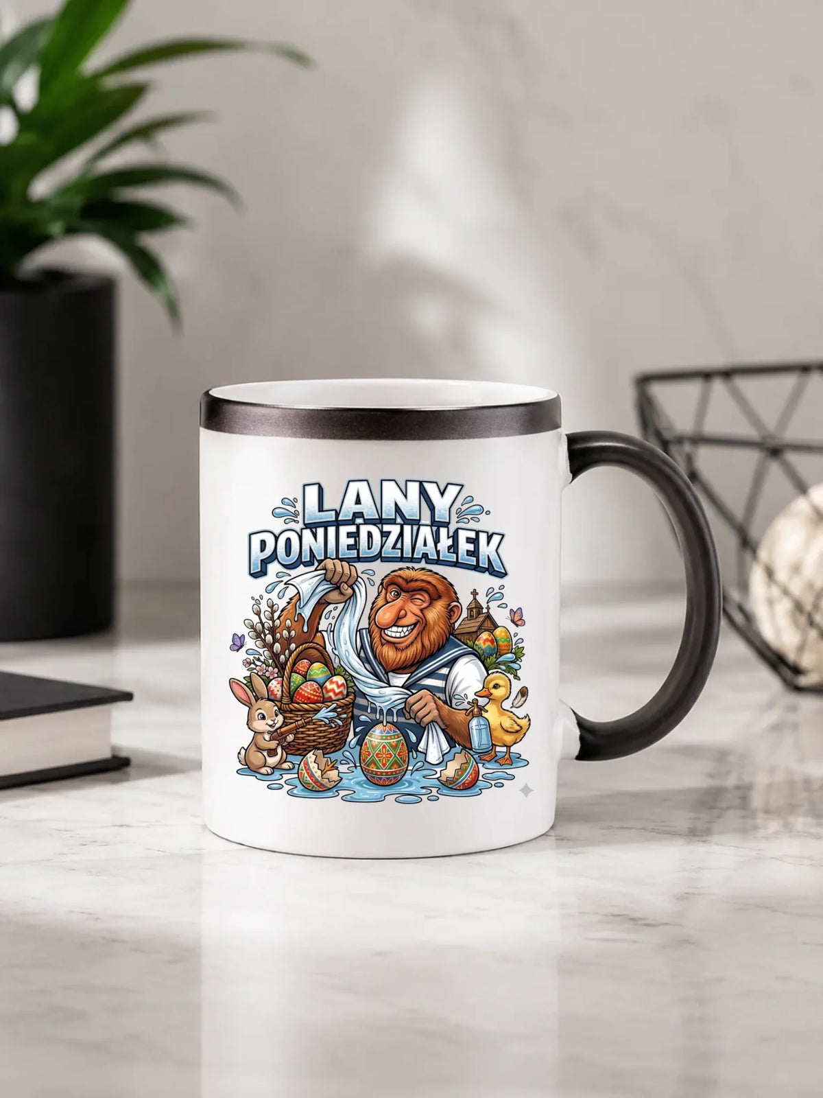 Kubek magiczny wielkanocny - Lany poniedziałek Janusz Nosacz WN38