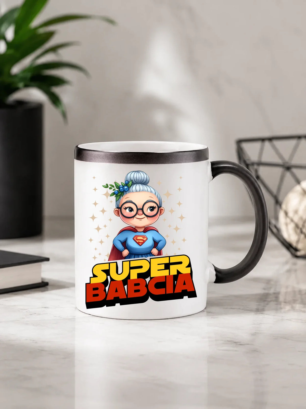 Kubek magiczny dla babci - Super Babcia B29