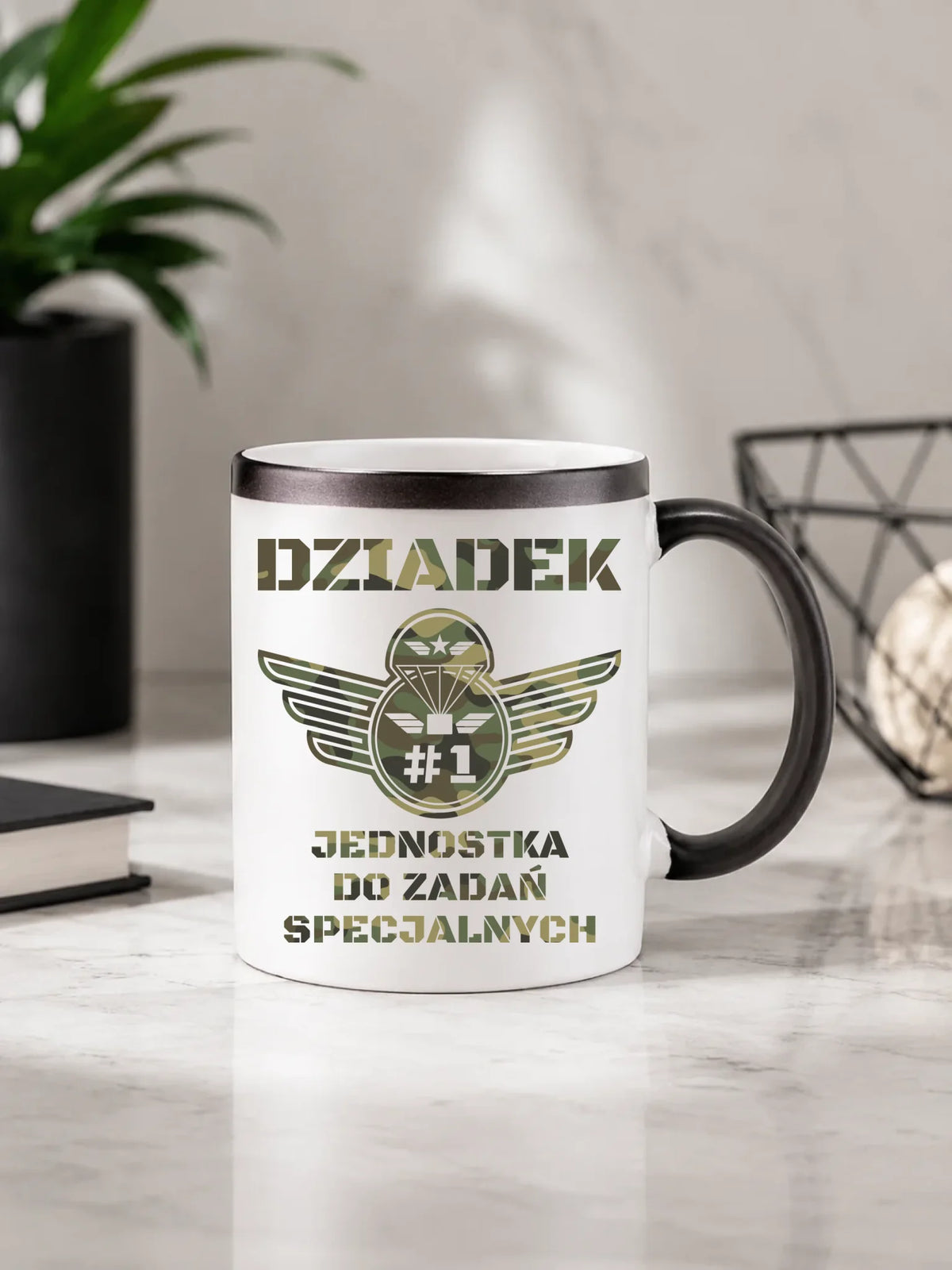 Kubek magiczny dla dziadka - Dziadek jednostka do zadań specjalnych D31