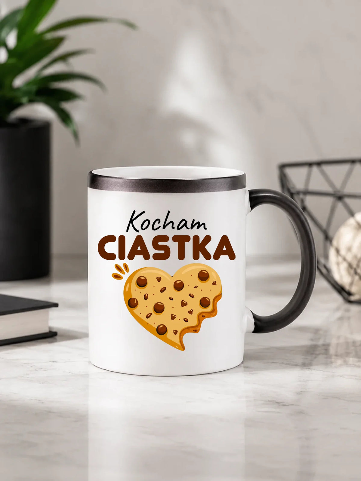 Kubek magiczny dla niej - Kocham Ciastka W53