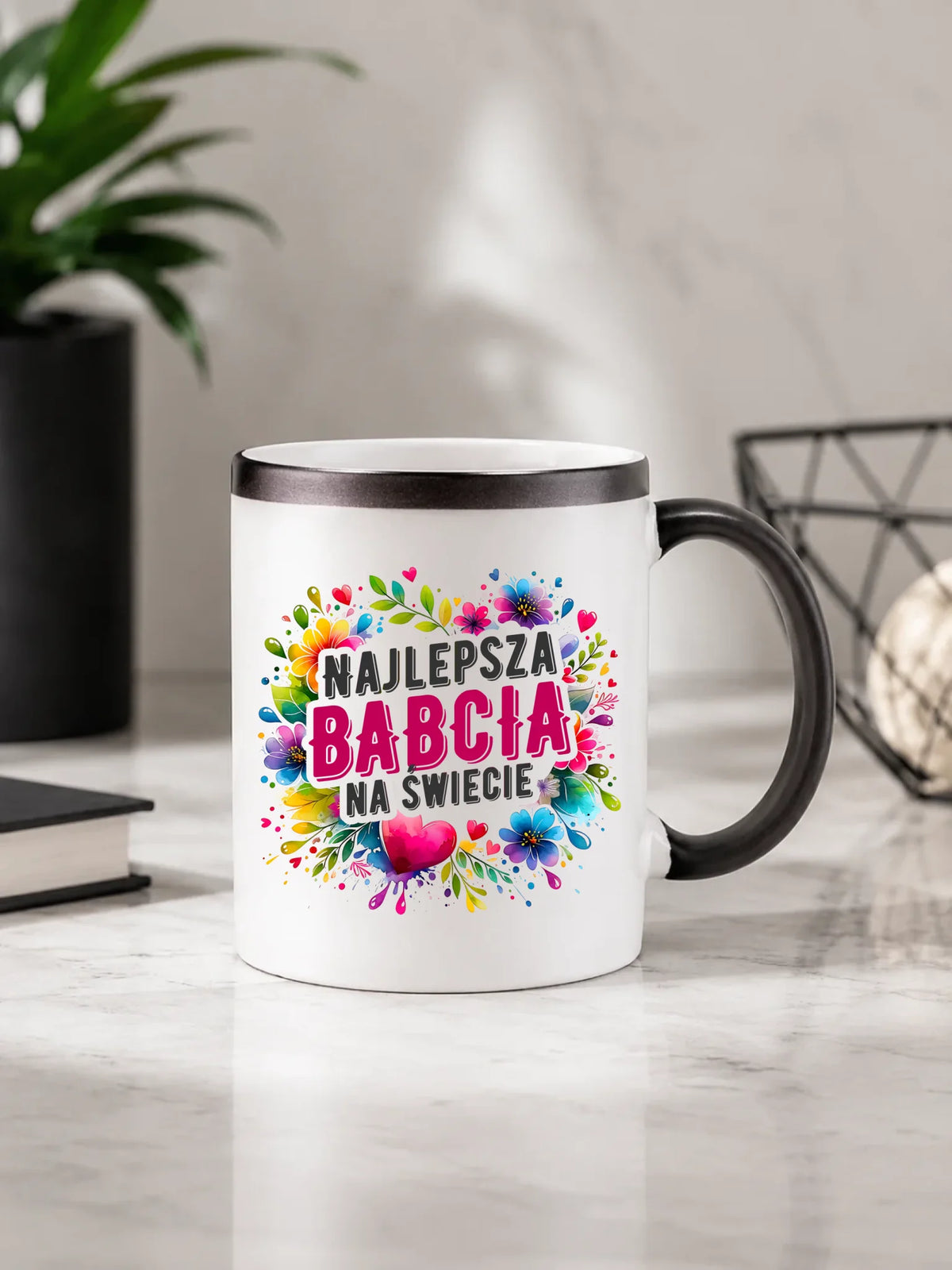 Kubek magiczny dla babci - Najlepsza Babcia na świecie B07