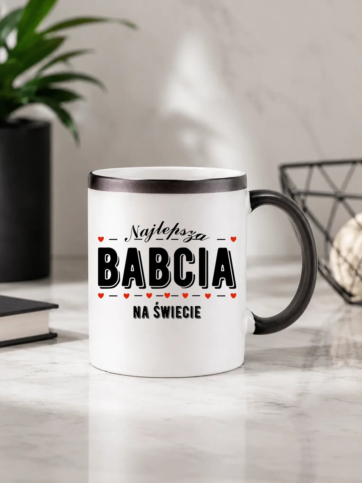 Kubek magiczny dla babci - Najlepsza babcia na świecie B23
