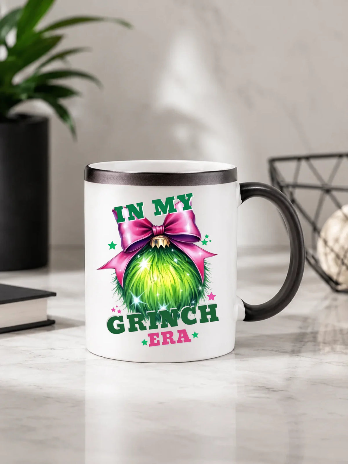 Kubek magiczny świąteczny - In my Grinch era BN26