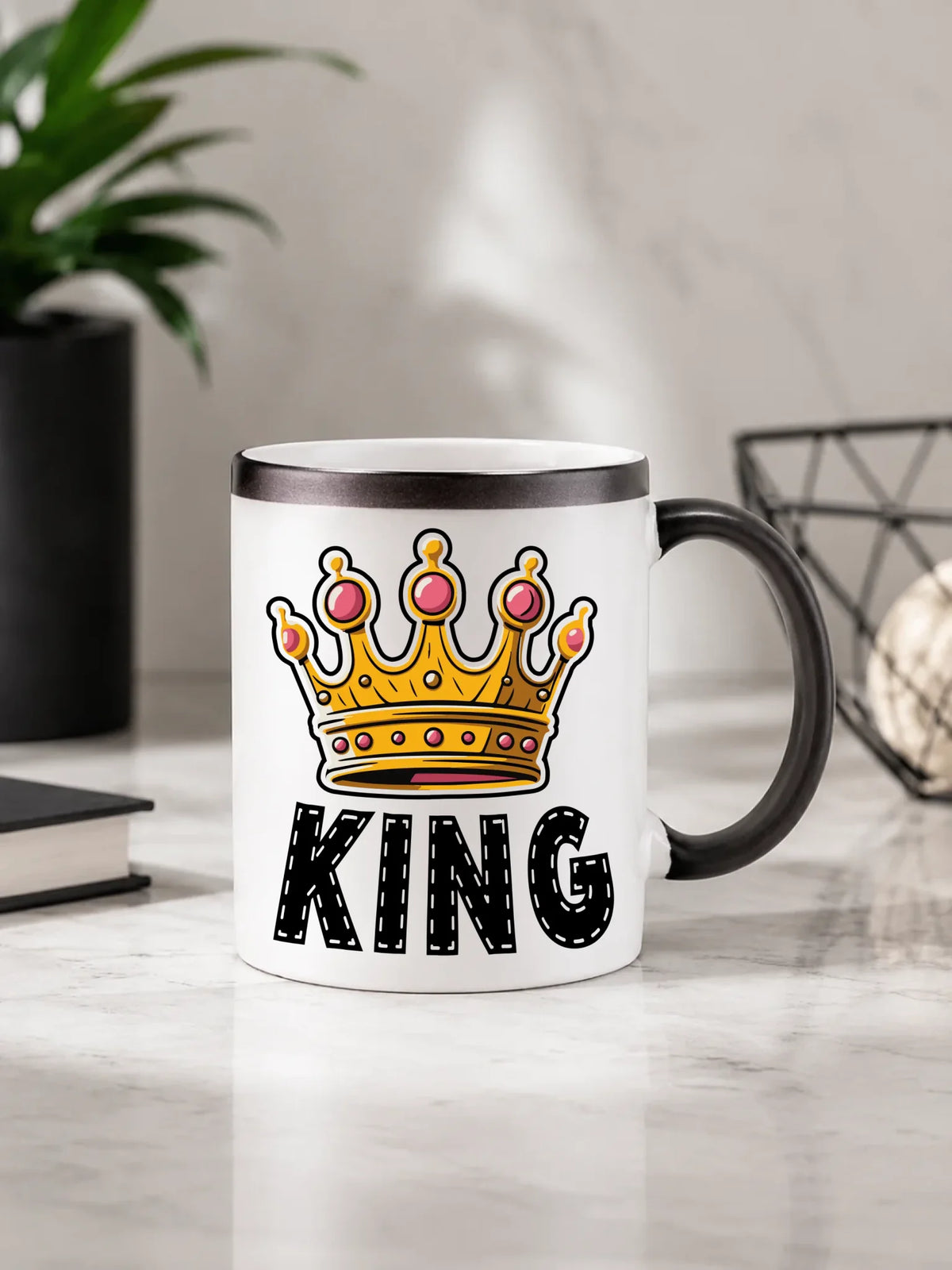 Kubek magiczny dla niego - King W41