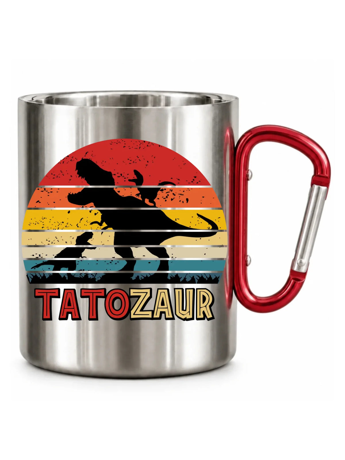 Tatozaur | Metalowy kubek dla taty DT52