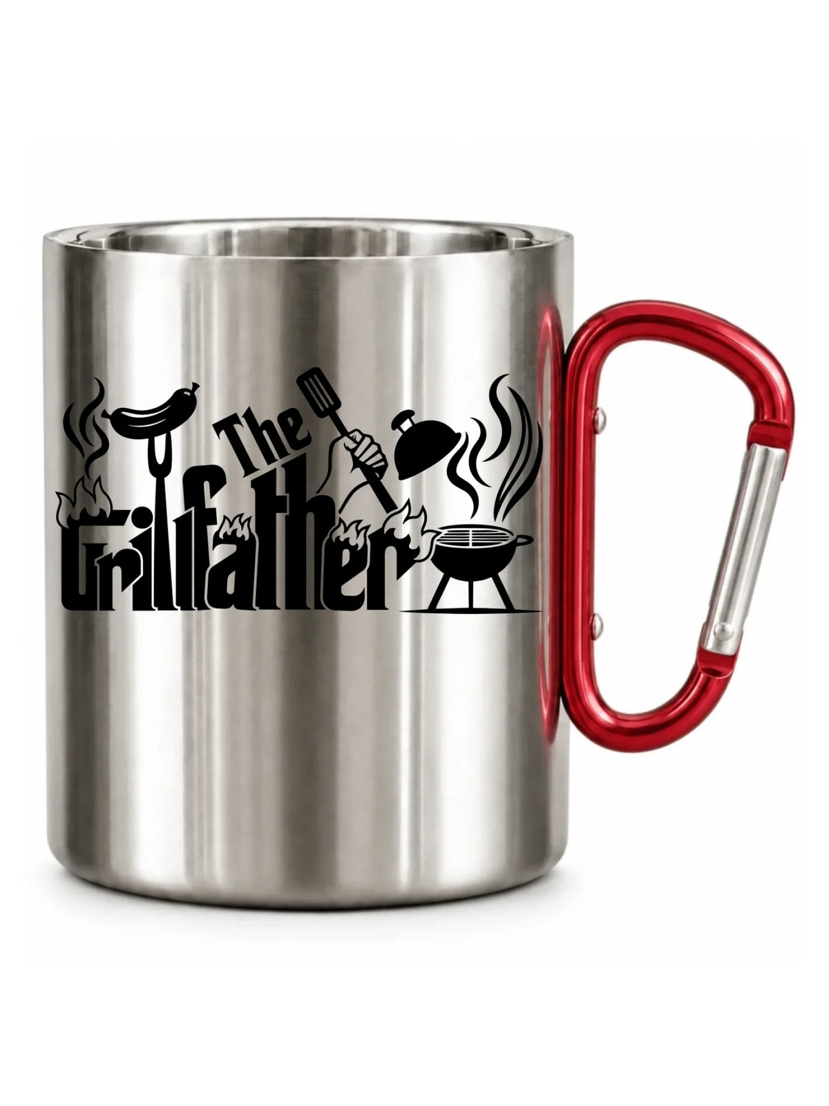 The Grillfather | Metalowy kubek dla taty DT49