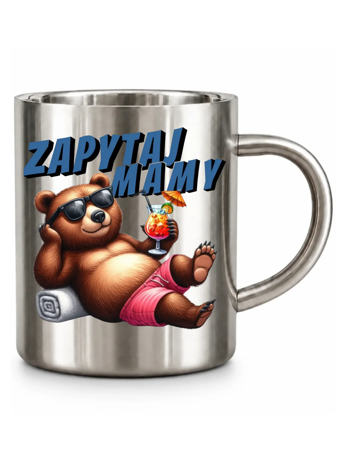 Zapytaj mamy | Metalowy kubek dla taty DT77