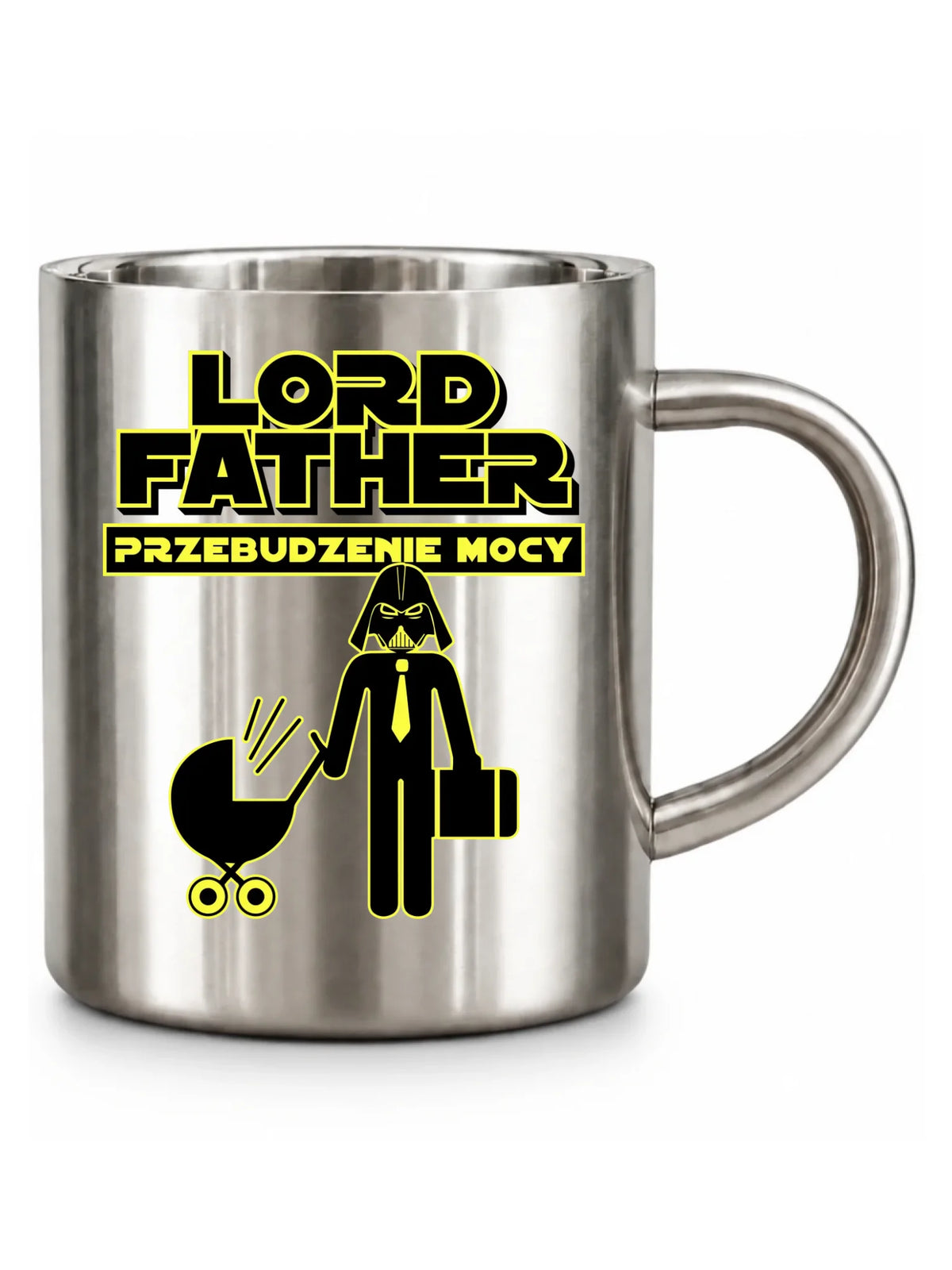 Lord Father przebudzenie mocy | Metalowy kubek dla taty DT64