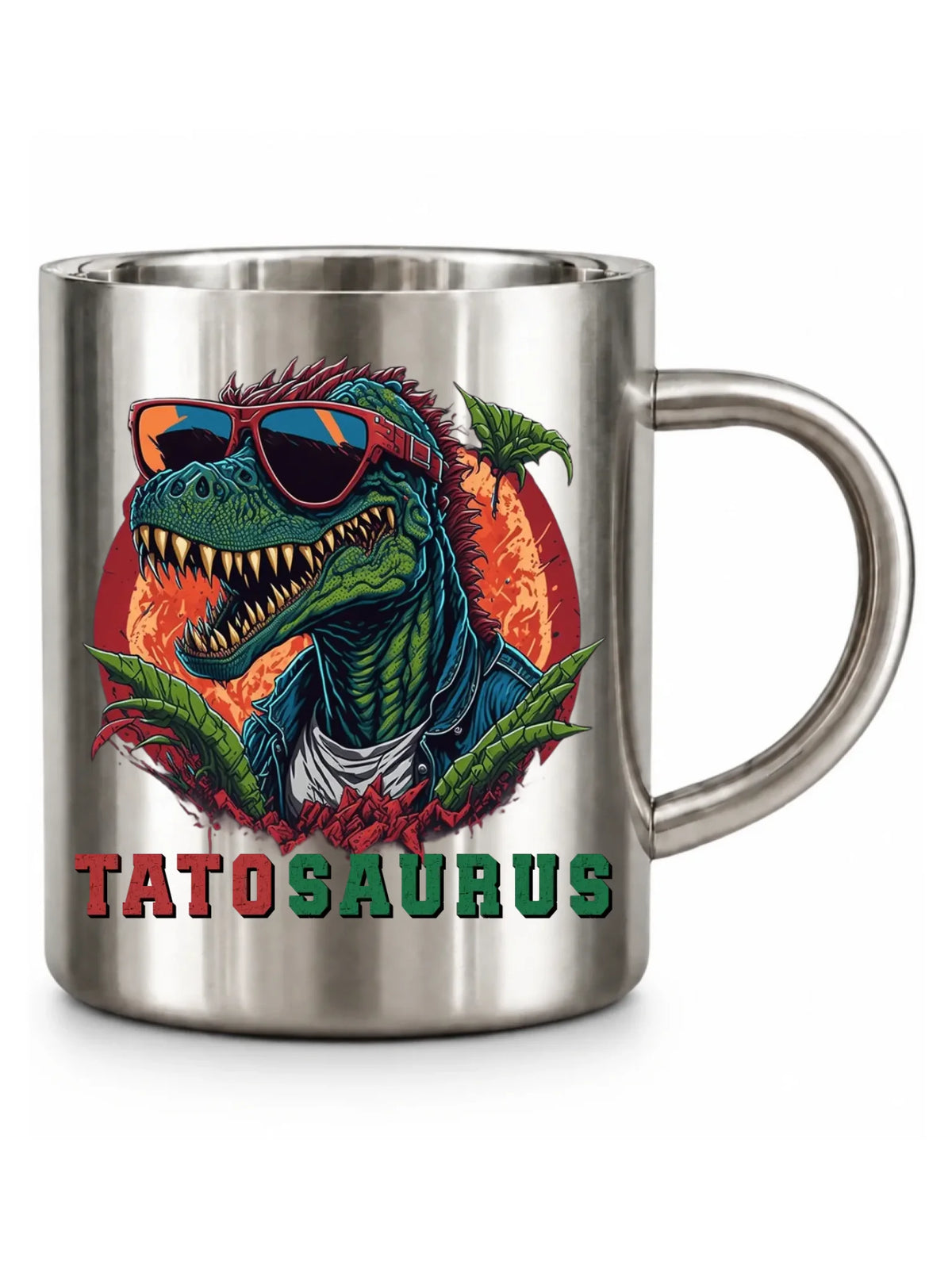 Tatosaurus | Metalowy kubek dla taty DT54