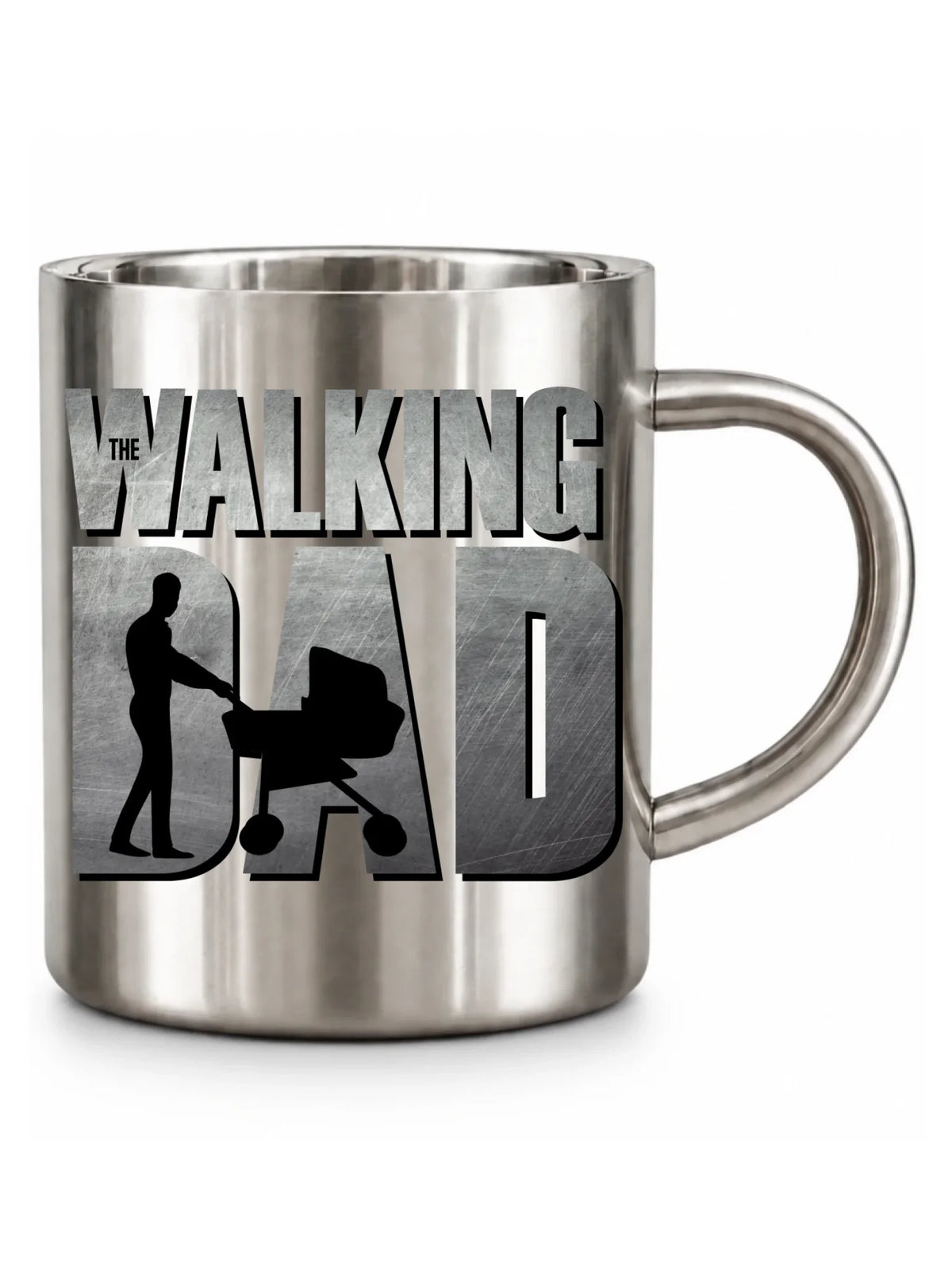 The Walking Dad | Metalowy kubek dla taty DT46