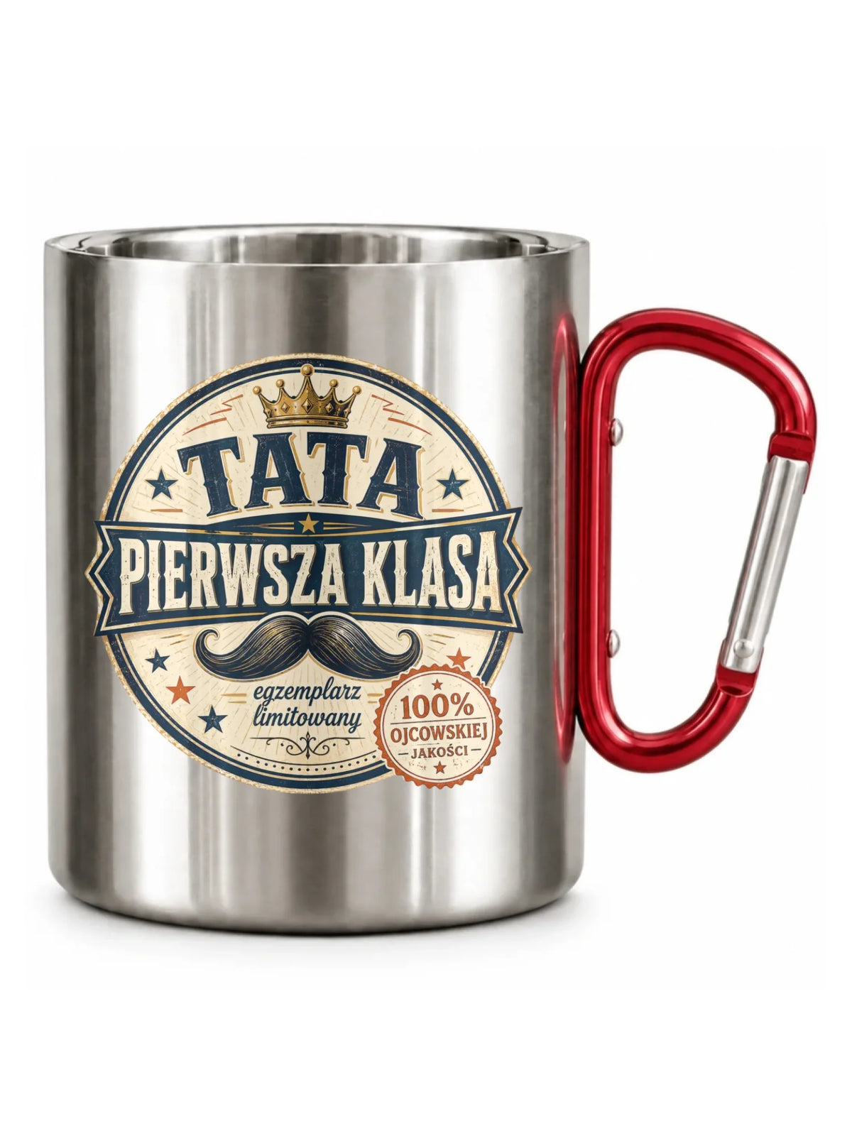 Kubek turystyczny dla taty - Tata pierwsza klasa DT16