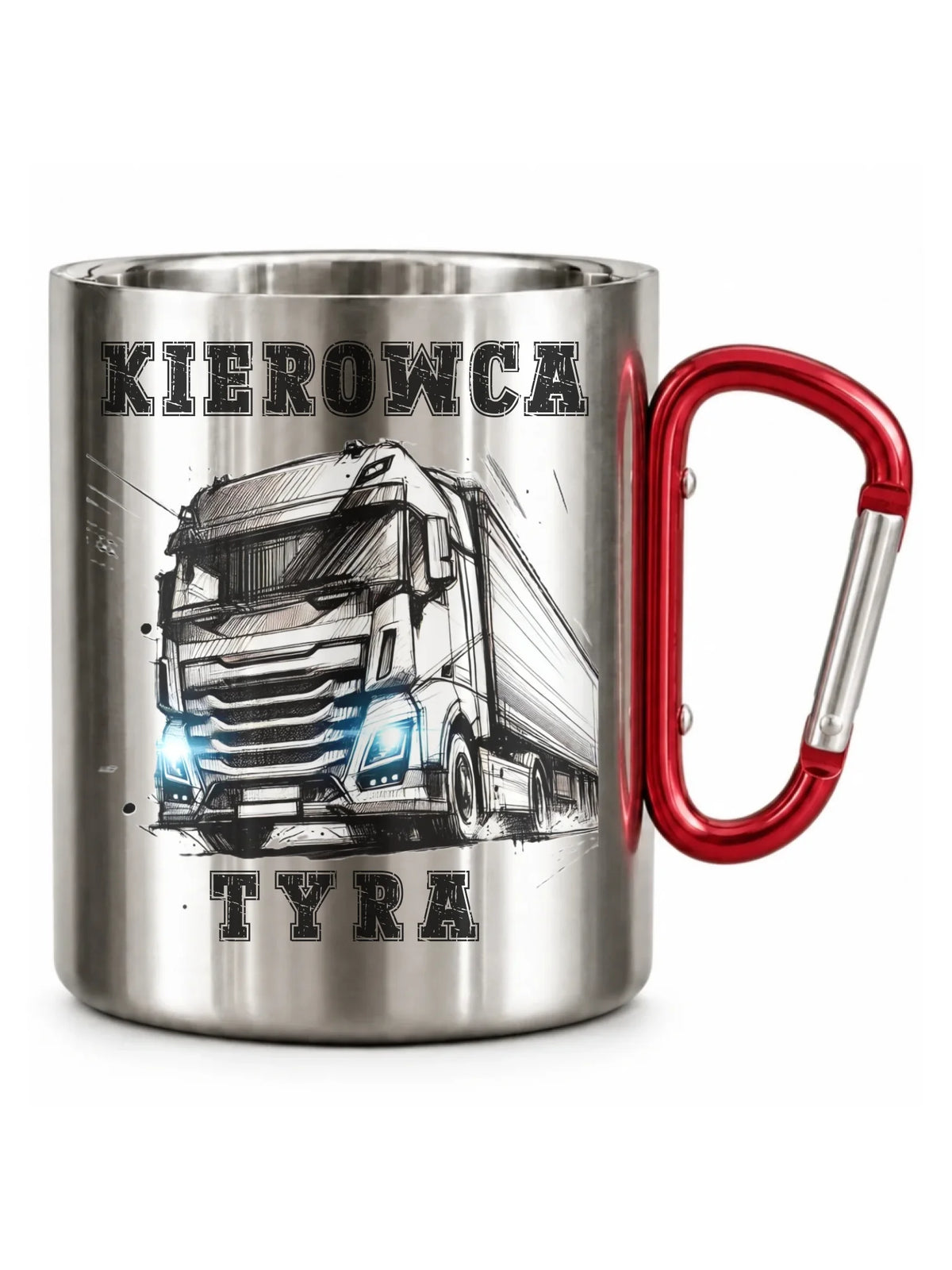 Kubek turystyczny dla zawodowego kierowcy - Kierowca tyra ZKT07