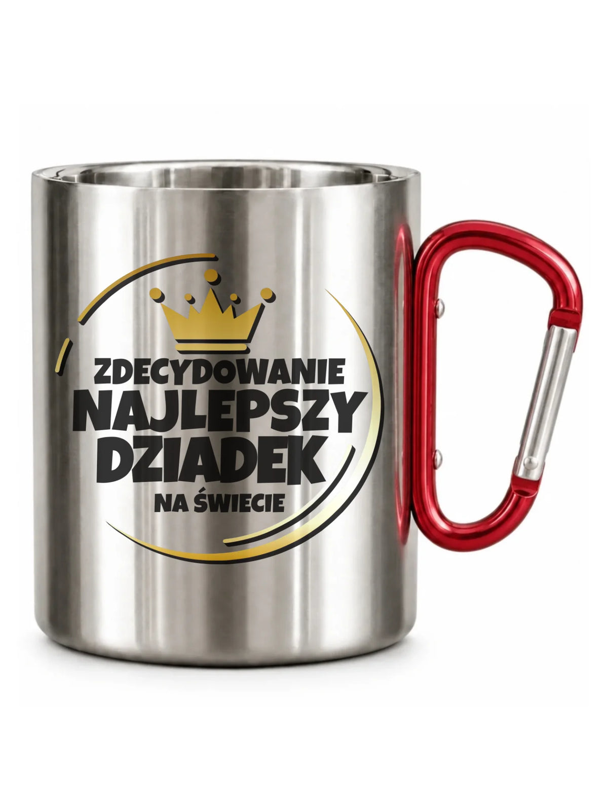 Kubek metalowy dla dziadka - Zdecydowanie najlepszy dziadek D32