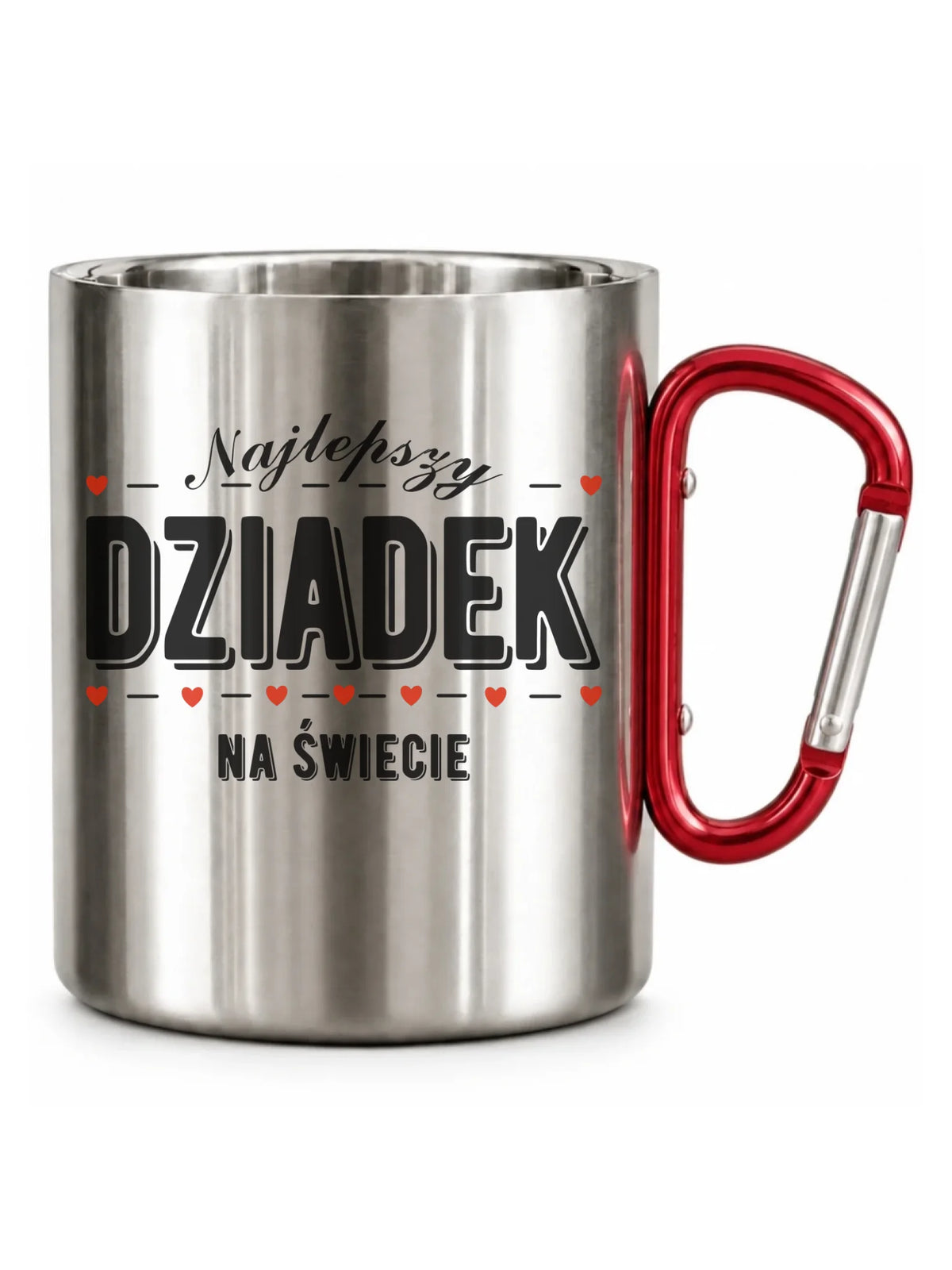 Kubek metalowy dla dziadka - Najlepszy dziadek na świecie D23