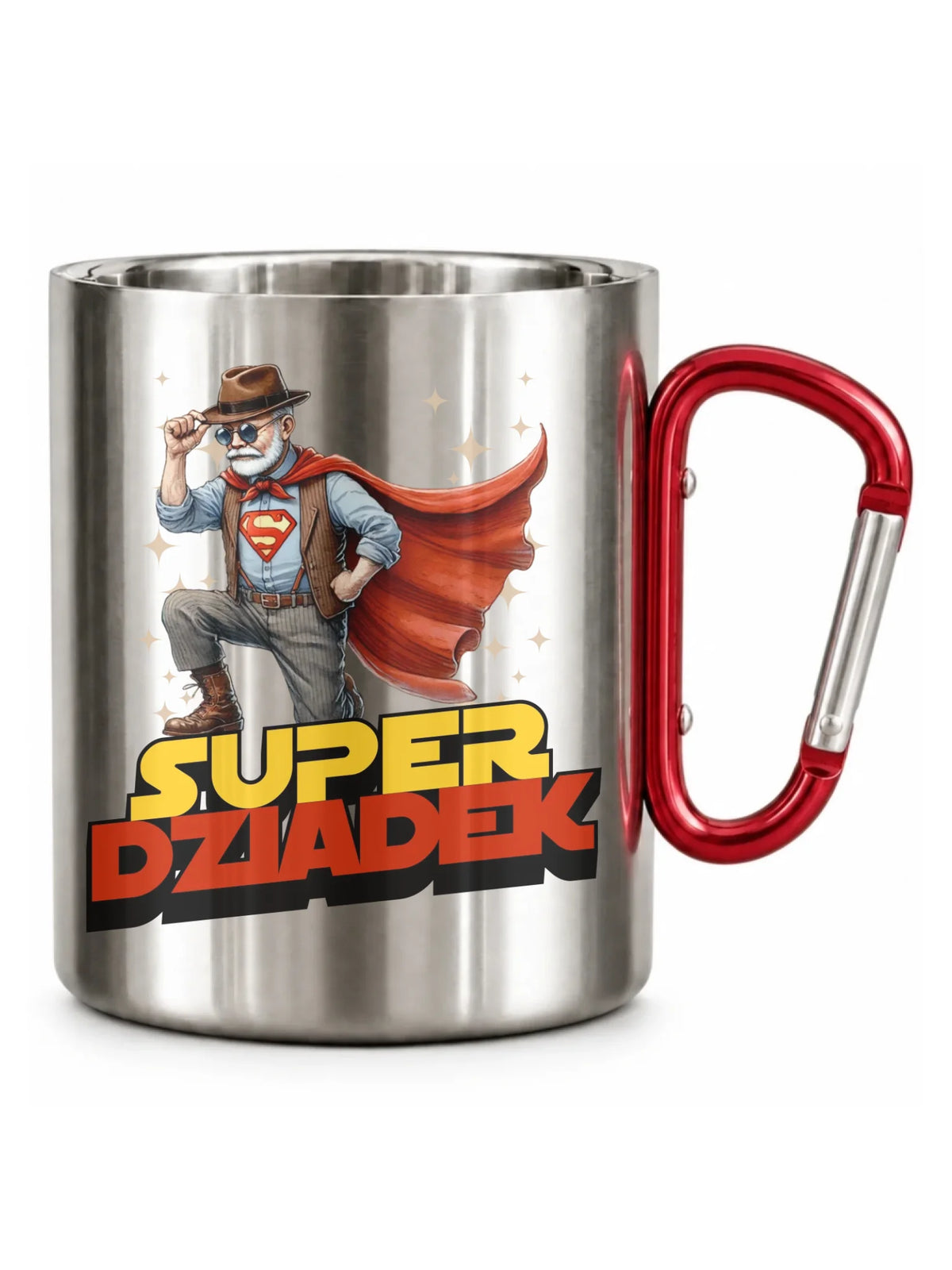 Kubek metalowy dla dziadka - Super Dziadek D29