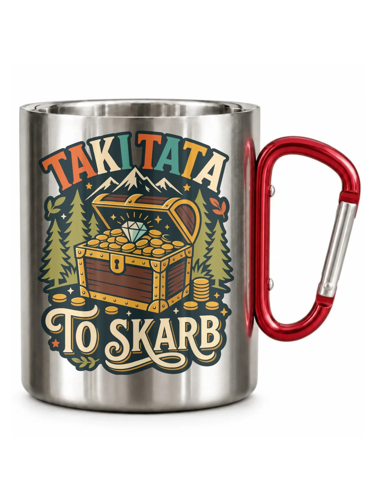 Kubek turystyczny dla taty - Taki tata to skarb DT10