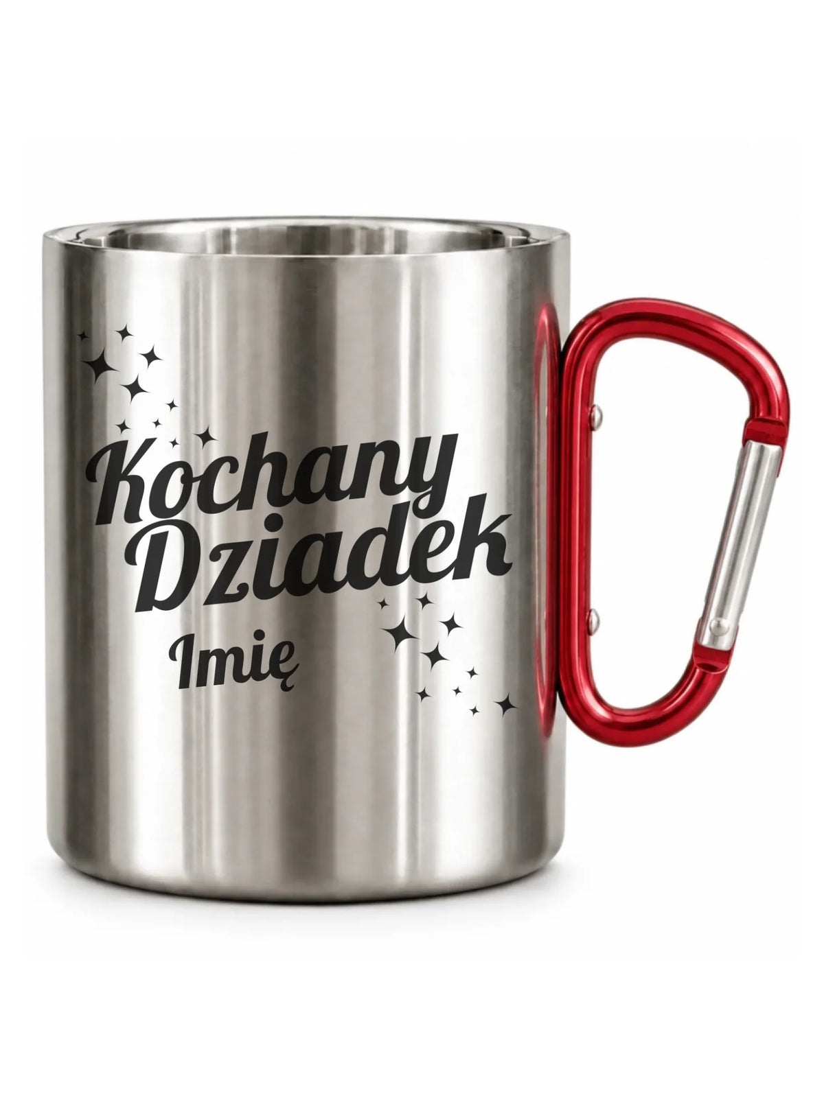 Kubek metalowy dla dziadka - Kochany Dziadek - personalizowany D05